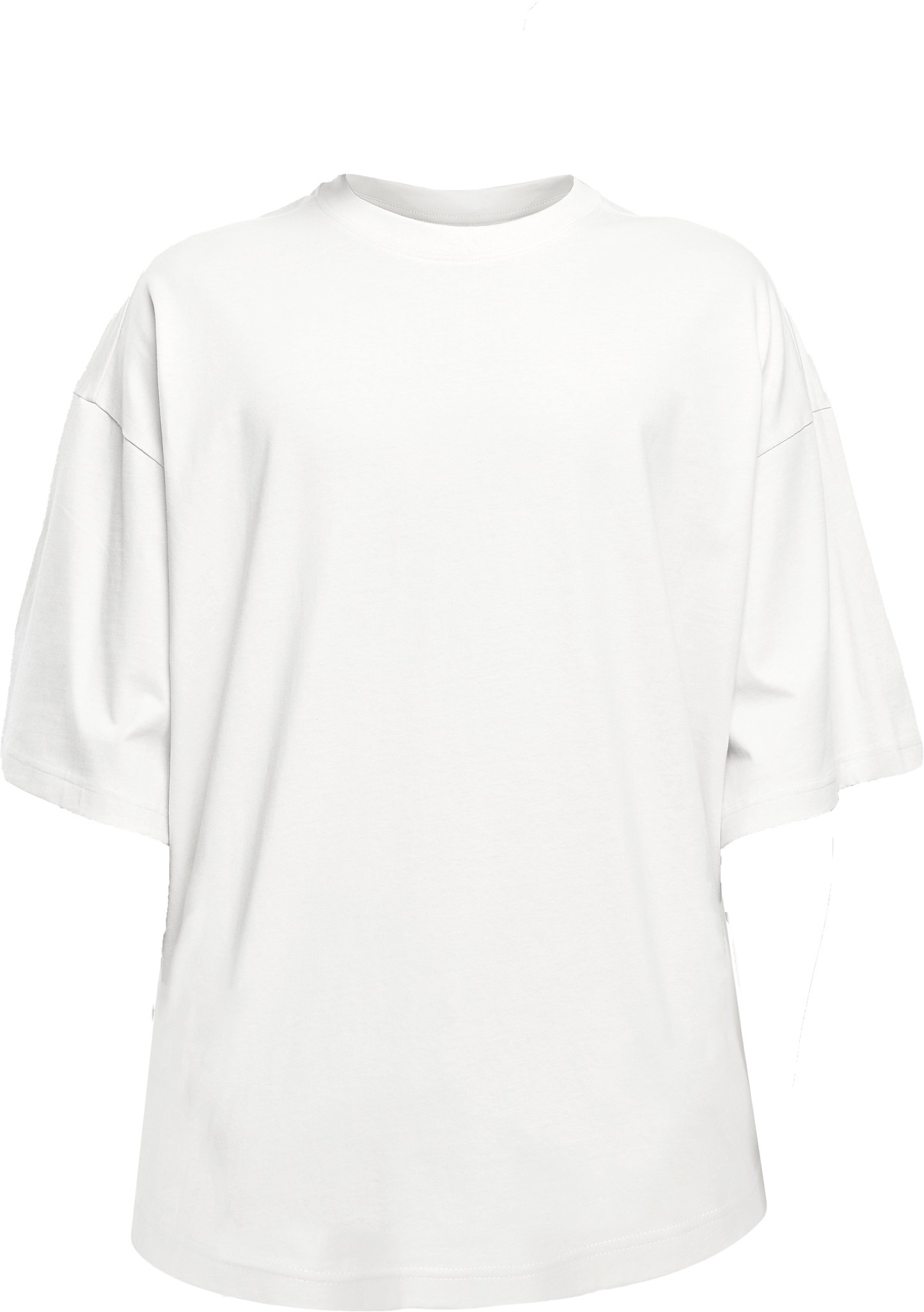 Huge Tee| Men's casual urban Oversized Extra Wide Longer half Sleeve T-shirt