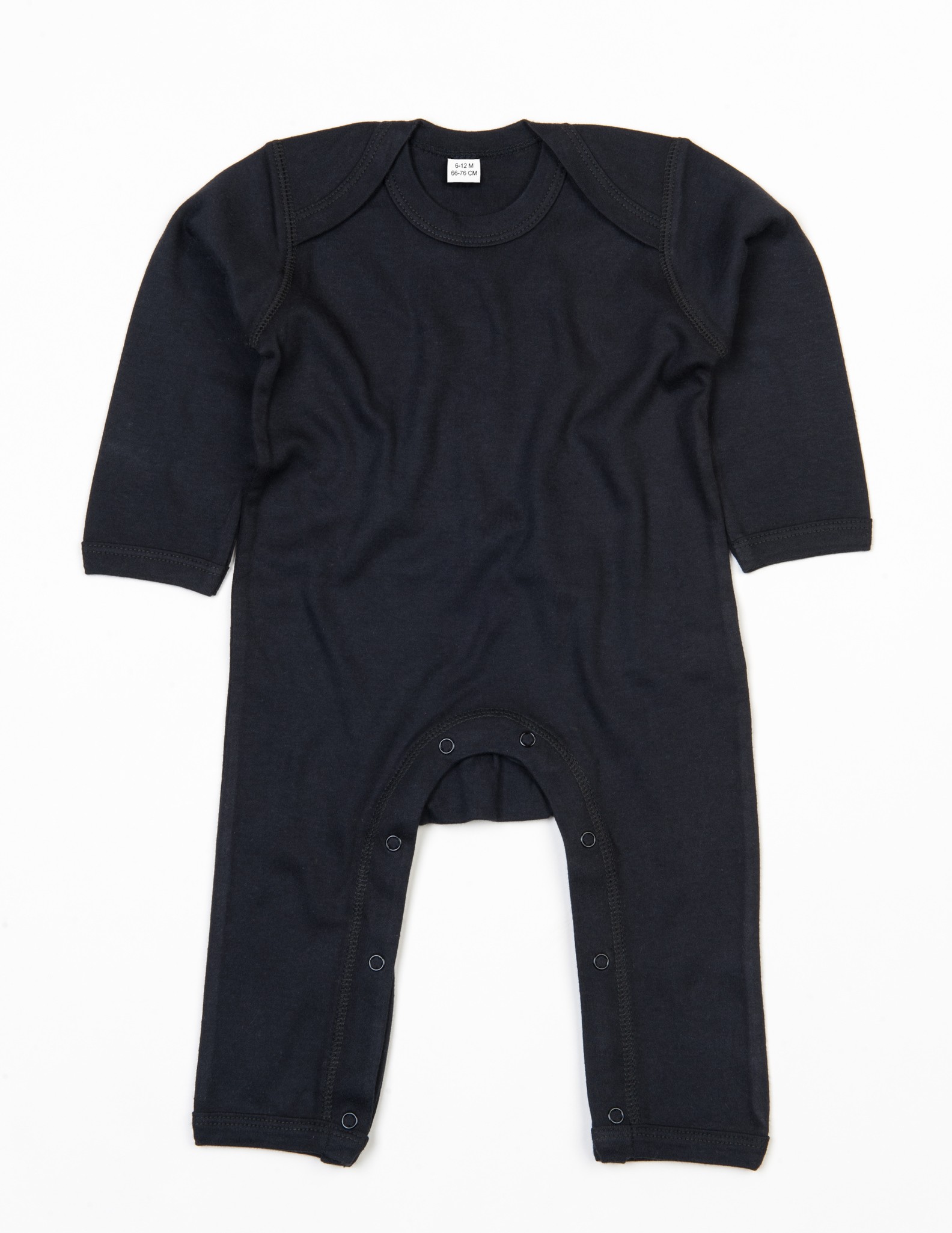 Babybugz Baby Romper Suit - Toddler Plain Cotton Full Body 3-18 months - Picture 8 of 14