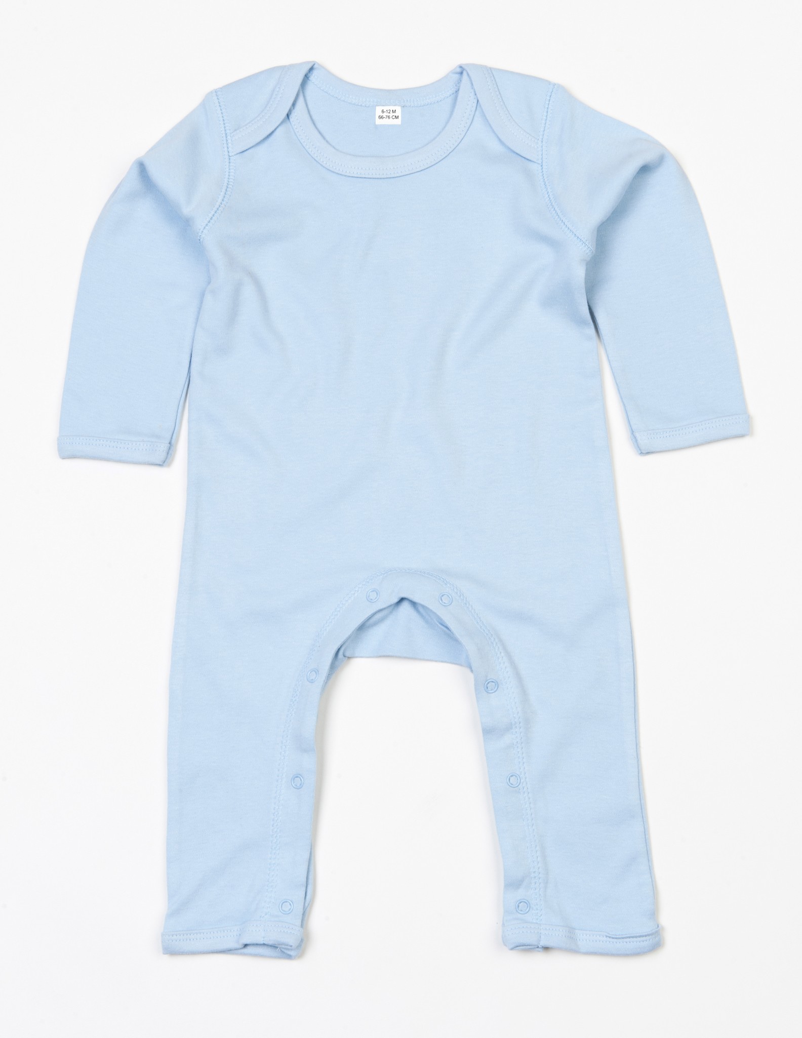 Babybugz Baby Romper Suit - Toddler Plain Cotton Full Body 3-18 months - Picture 10 of 14