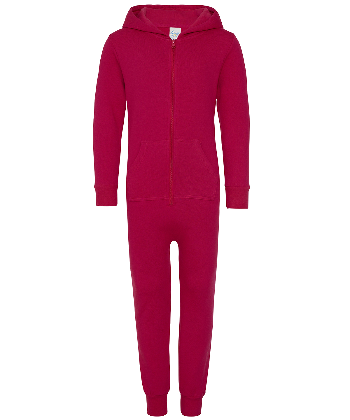 Comfy Co Kids Hood Zip Up All In One (CC001J) - Boys Girls Jumpsuit - Picture 6 of 10