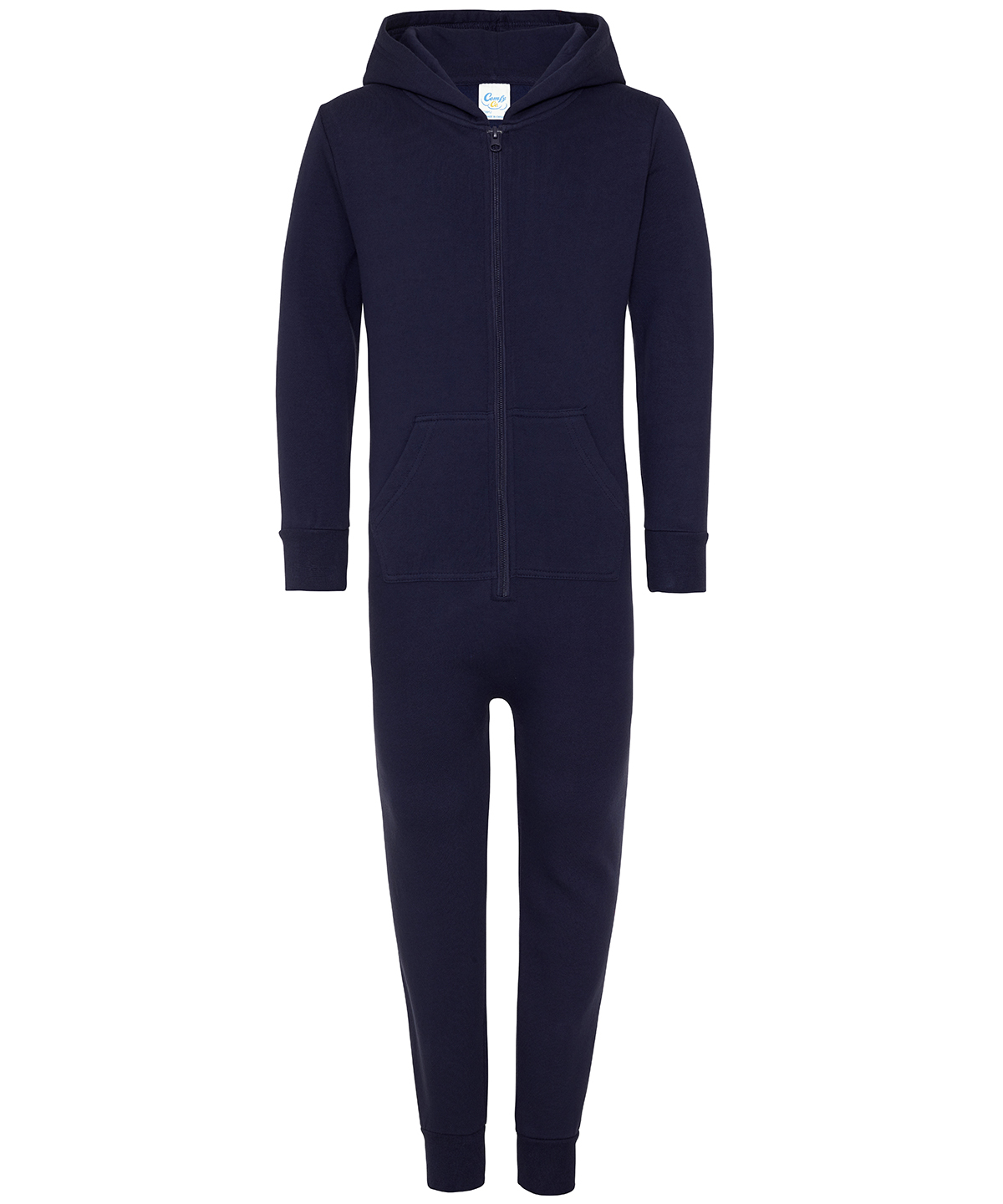 Comfy Co Kids Hood Zip Up All In One (CC001J) - Boys Girls Jumpsuit - Picture 7 of 10