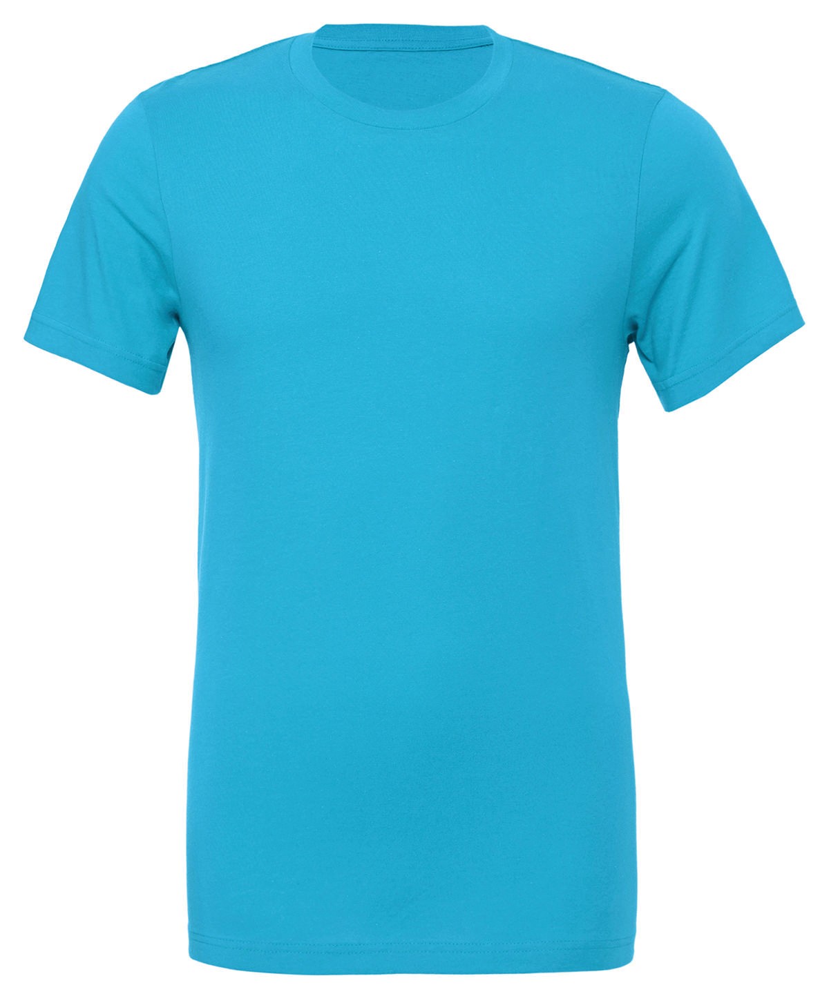 Bella + Canvas Unisex Jersey Crew Neck T-Shirt 3001-Casual Wear Plain Cotton (A)