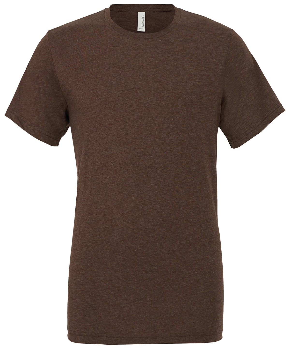 Bella + Canvas Unisex Triblend Crew Neck Tee 3413-Plain Top Short Sleeve T-Shirt - Picture 17 of 52
