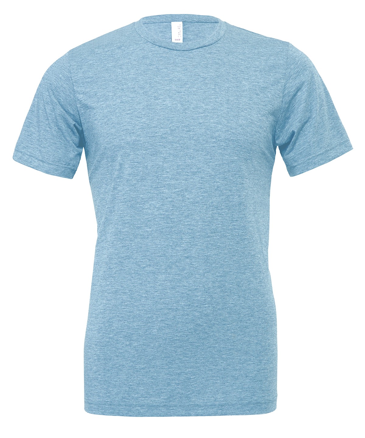 Bella + Canvas Unisex Triblend Crew Neck Tee 3413-Plain Top Short Sleeve T-Shirt - Picture 23 of 52