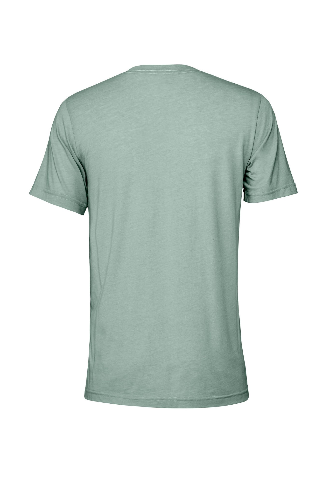 Bella + Canvas Unisex Triblend Crew Neck Tee 3413-Plain Top Short Sleeve T-Shirt - Picture 21 of 52