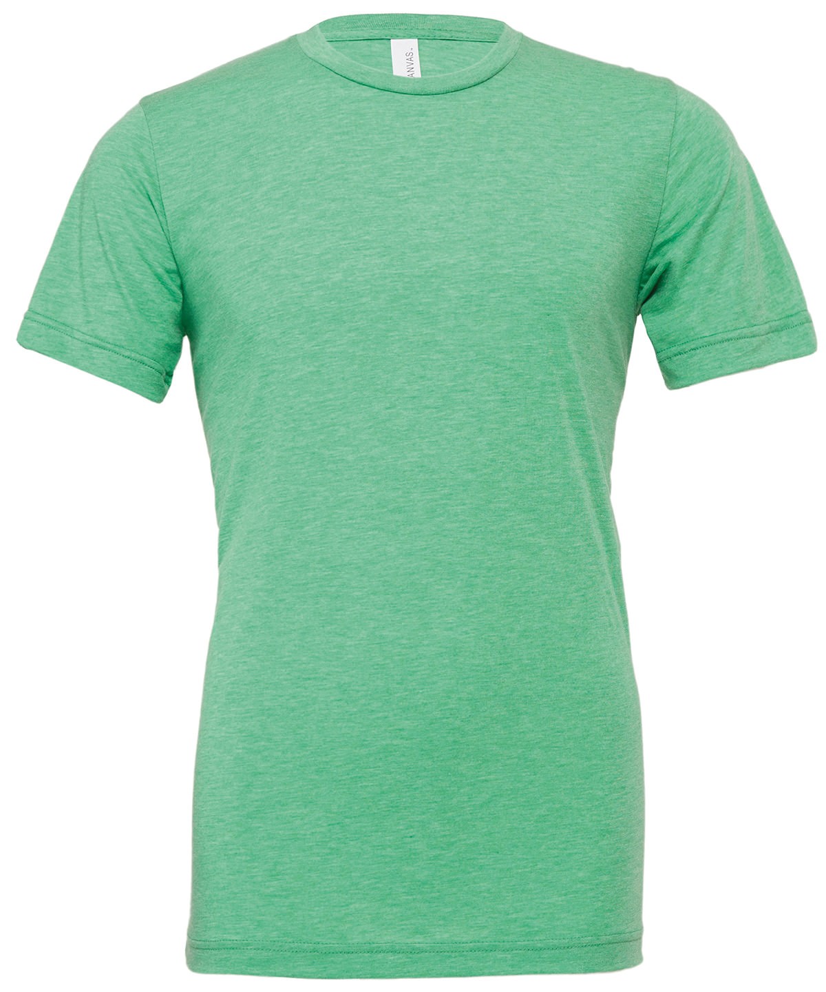 Bella + Canvas Unisex Triblend Crew Neck Tee 3413-Plain Top Short Sleeve T-Shirt