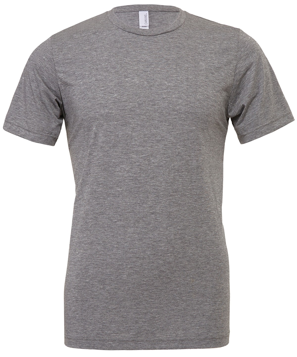 Bella + Canvas Unisex Triblend Crew Neck Tee 3413-Plain Top Short Sleeve T-Shirt