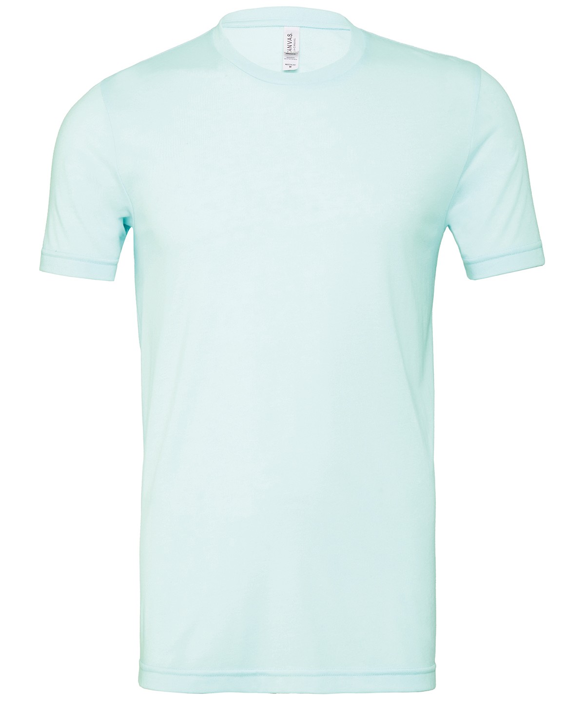 Bella + Canvas Unisex Triblend Crew Neck Tee 3413-Plain Top Short Sleeve T-Shirt - Picture 28 of 52