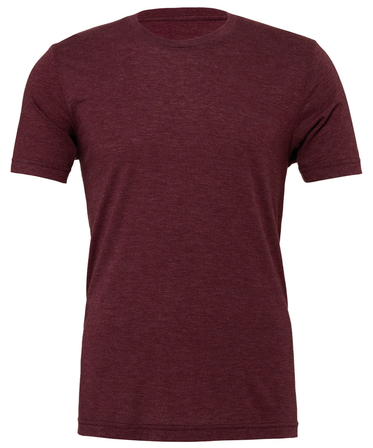 Bella + Canvas Unisex Triblend Crew Neck Tee 3413-Plain Top Short Sleeve T-Shirt - Picture 30 of 52