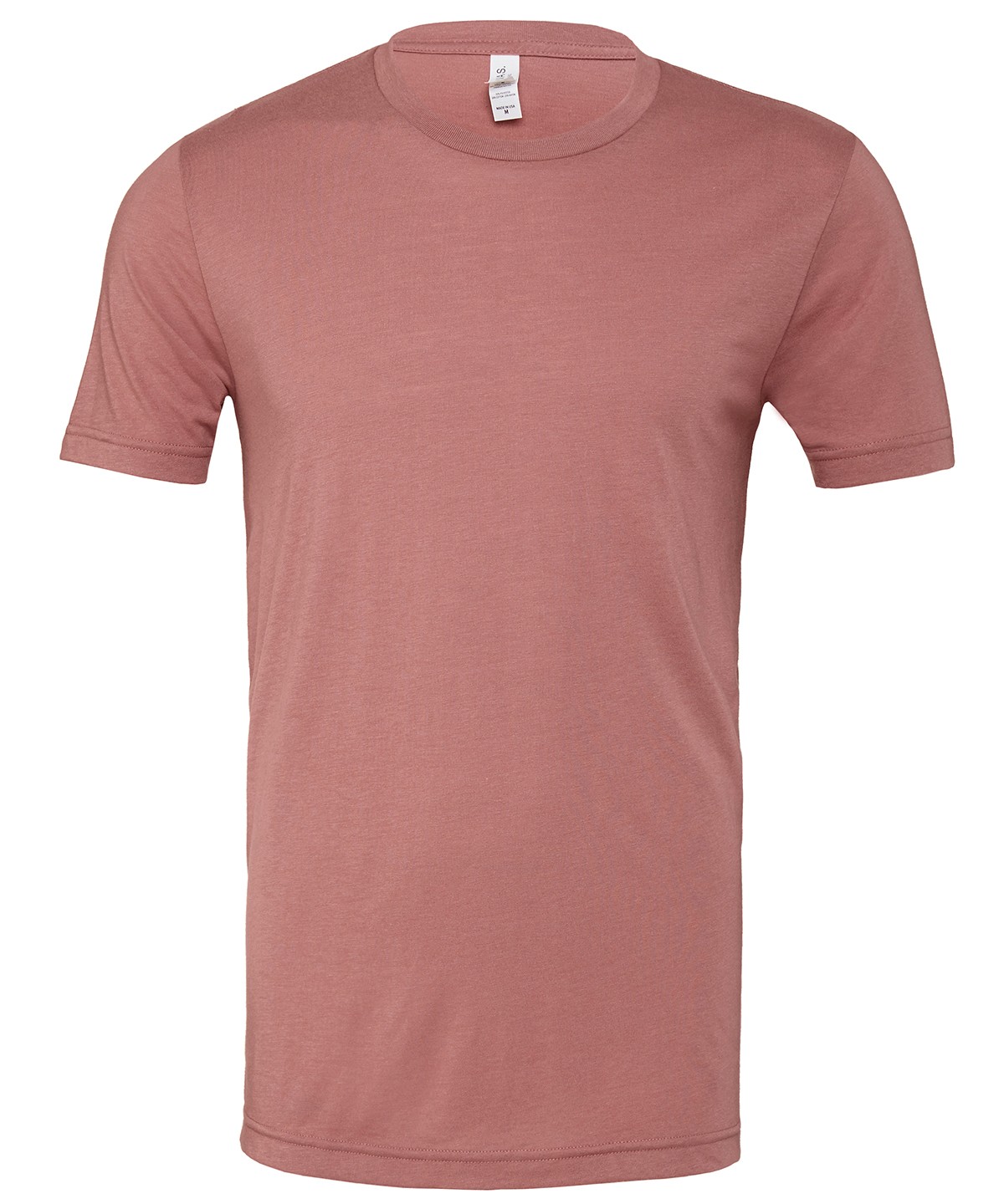 Bella + Canvas Unisex Triblend Crew Neck Tee 3413-Plain Top Short Sleeve T-Shirt - Picture 37 of 52