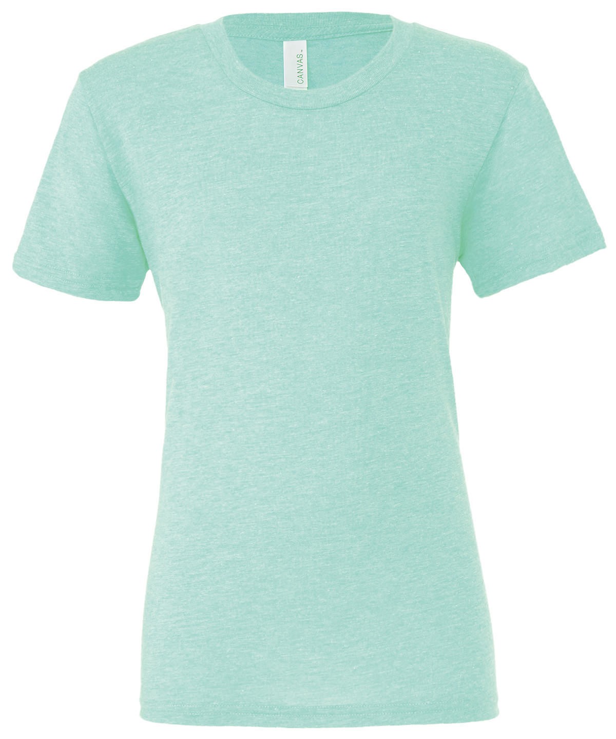 Bella + Canvas Unisex Triblend Crew Neck Tee 3413-Plain Top Short Sleeve T-Shirt