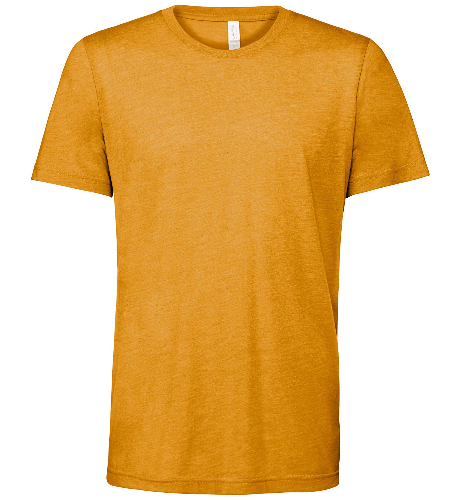 Bella + Canvas Unisex Triblend Crew Neck Tee 3413-Plain Top Short Sleeve T-Shirt - Picture 35 of 52