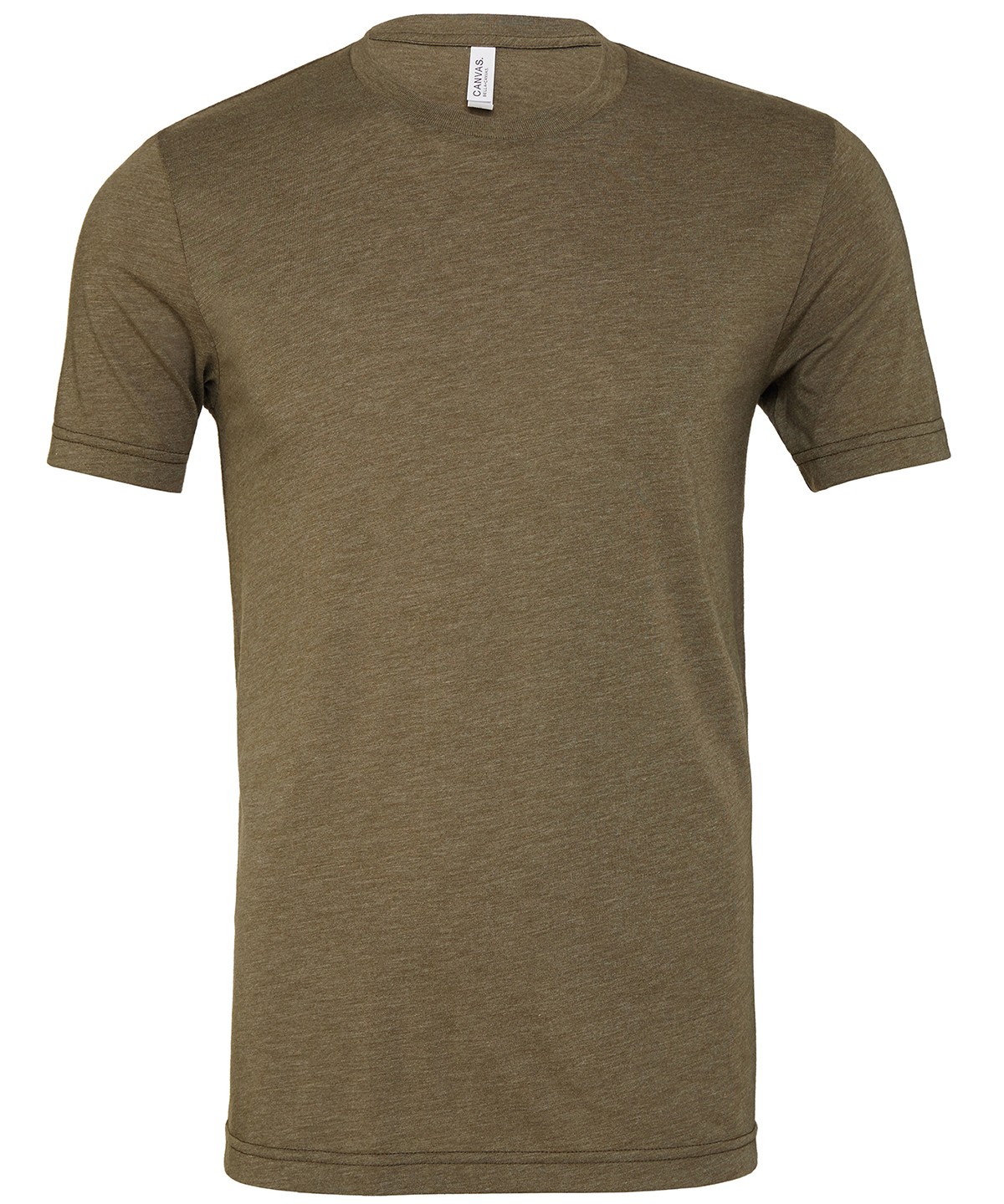 Bella + Canvas Unisex Triblend Crew Neck Tee 3413-Plain Top Short Sleeve T-Shirt - Picture 39 of 52