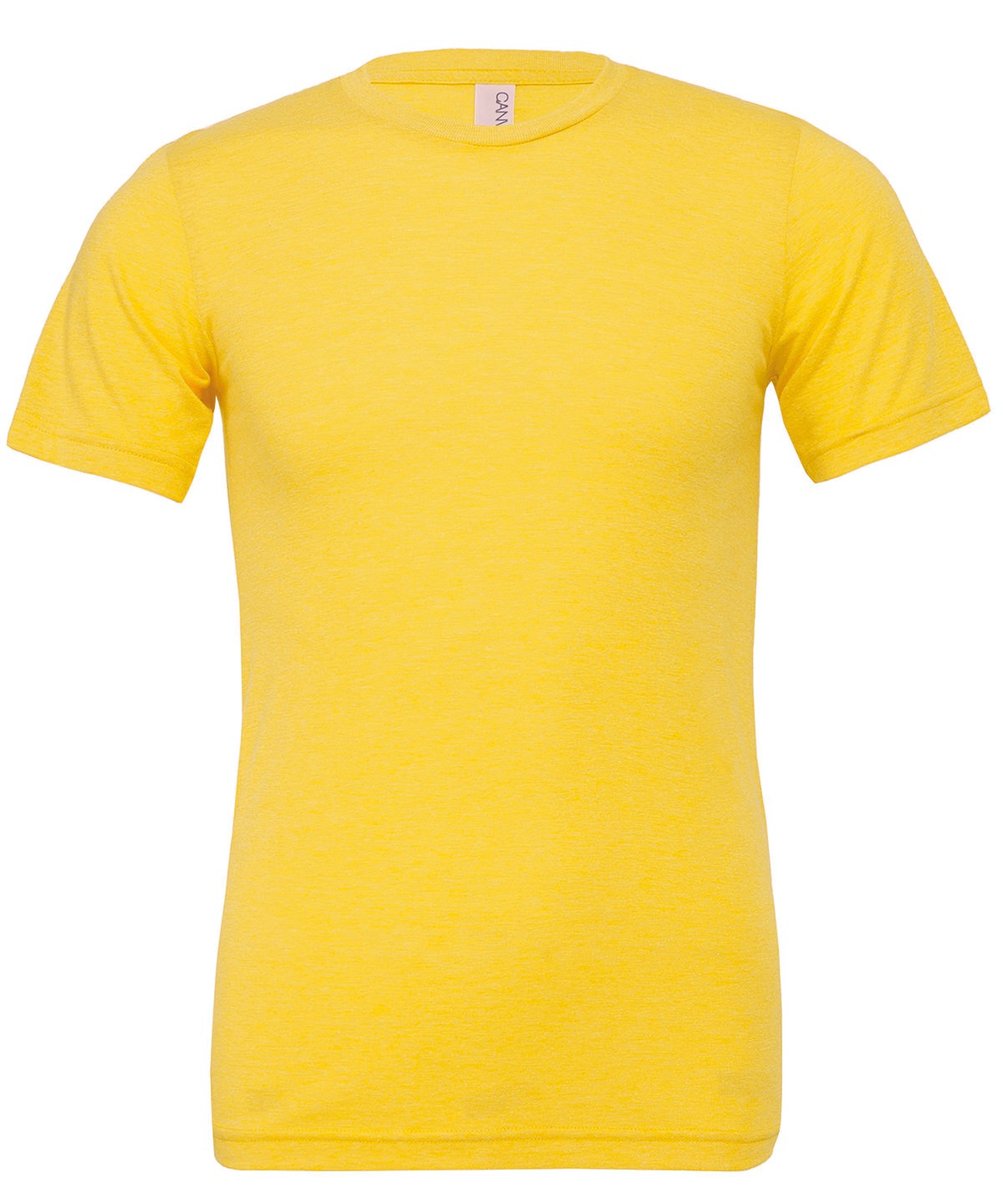 Bella + Canvas Unisex Triblend Crew Neck Tee 3413-Plain Top Short Sleeve T-Shirt - Picture 52 of 52