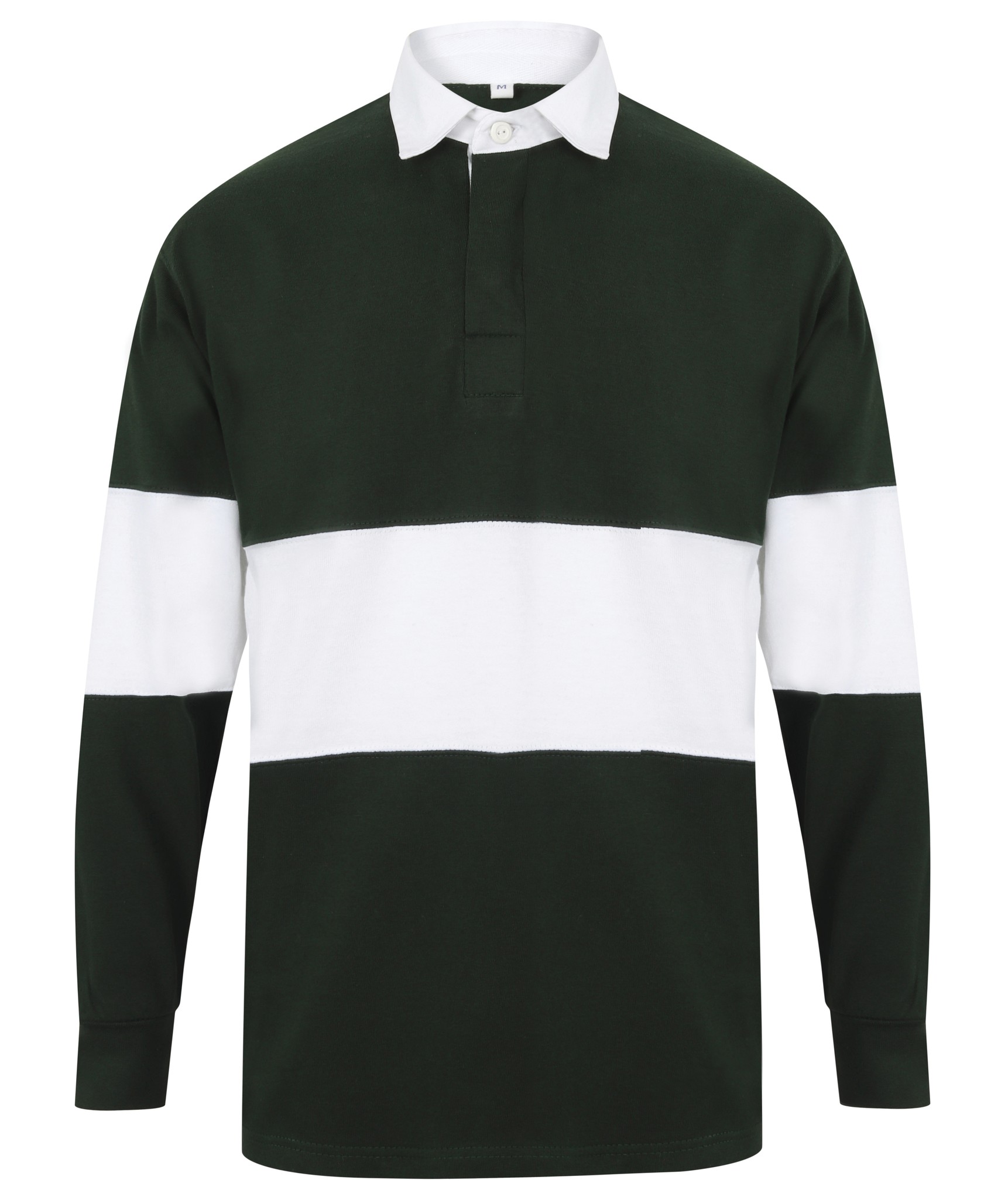Rugby-Shirt in der ersten Reihe mit Etikett frei (FR007) - traditionelles schweres Trikot - Bild 8 von 10