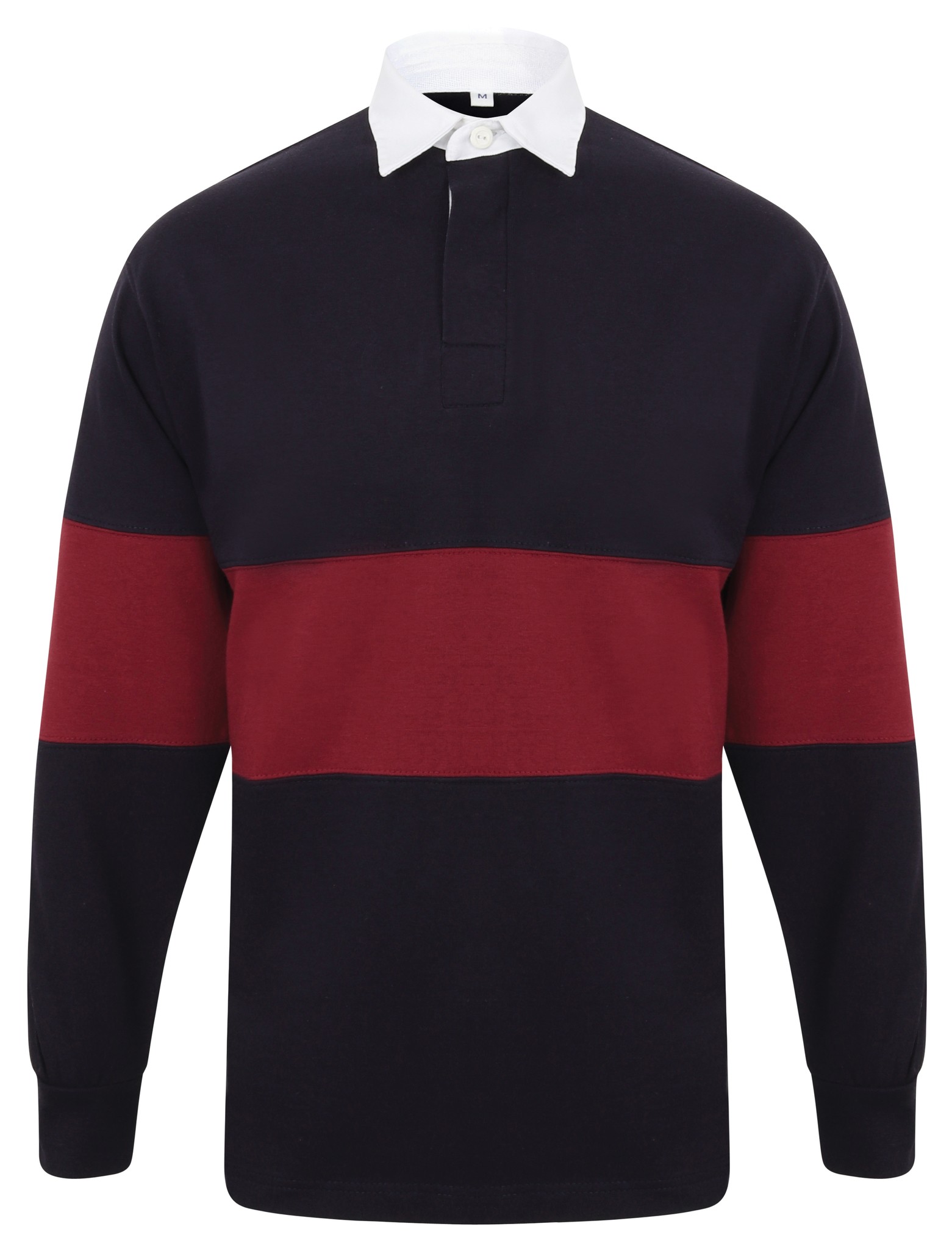 Rugby-Shirt in der ersten Reihe mit Etikett frei (FR007) - traditionelles schweres Trikot - Bild 9 von 10