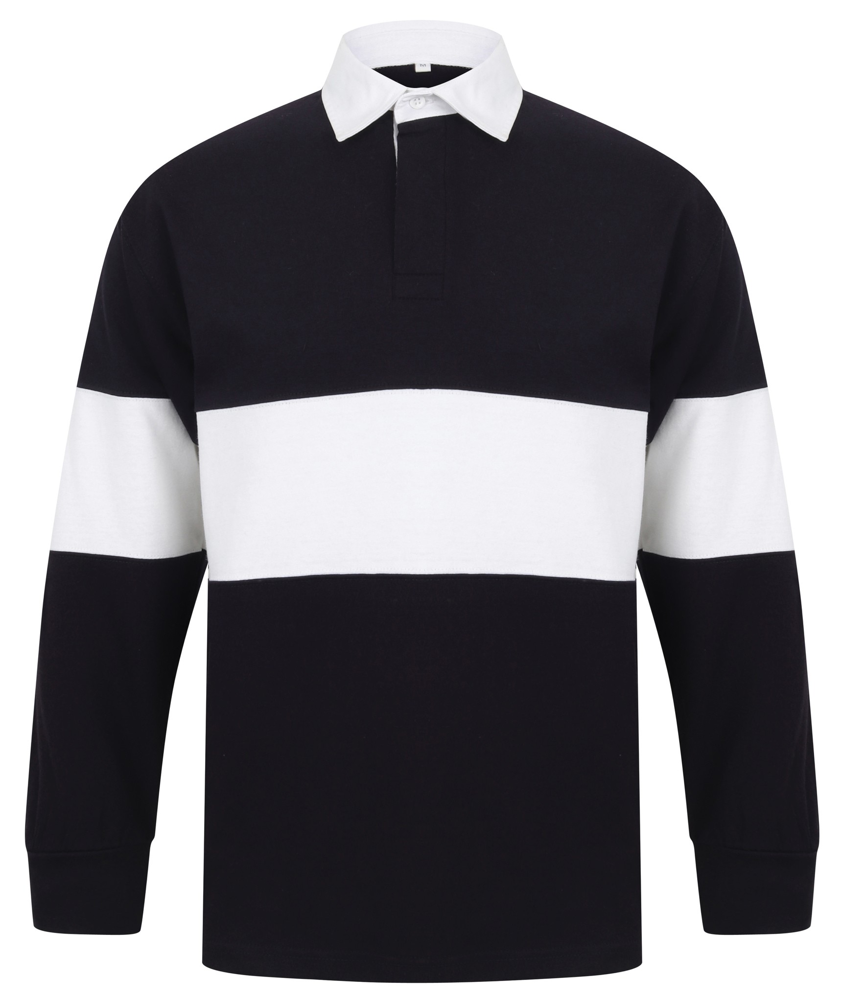 Rugby-Shirt in der ersten Reihe mit Etikett frei (FR007) - traditionelles schweres Trikot - Bild 10 von 10
