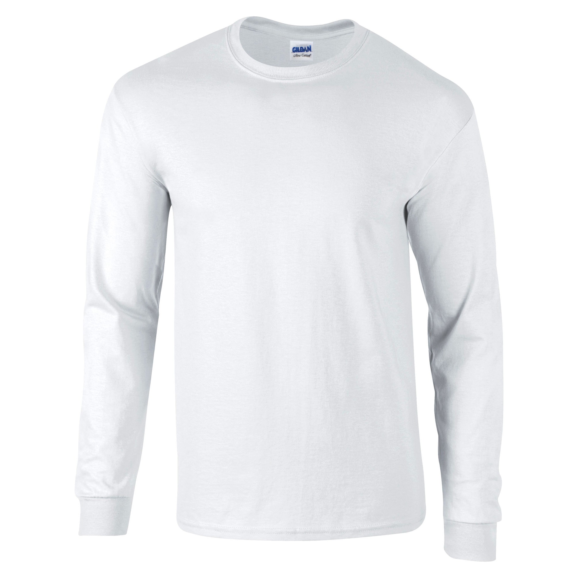 Plain Long sleeve T-shirt 2400 - Gildan Ultra Cotton Adult Tee from Men & Women - Picture 11 of 65