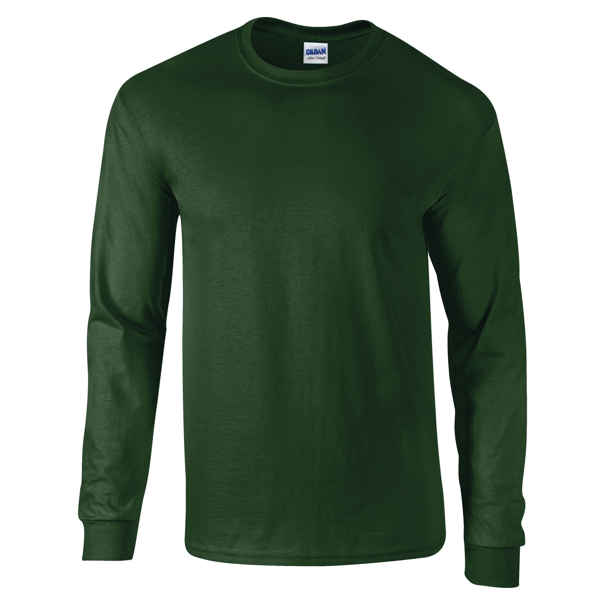 Plain Long sleeve T-shirt 2400 - Gildan Ultra Cotton Adult Tee from Men & Women - Picture 26 of 65