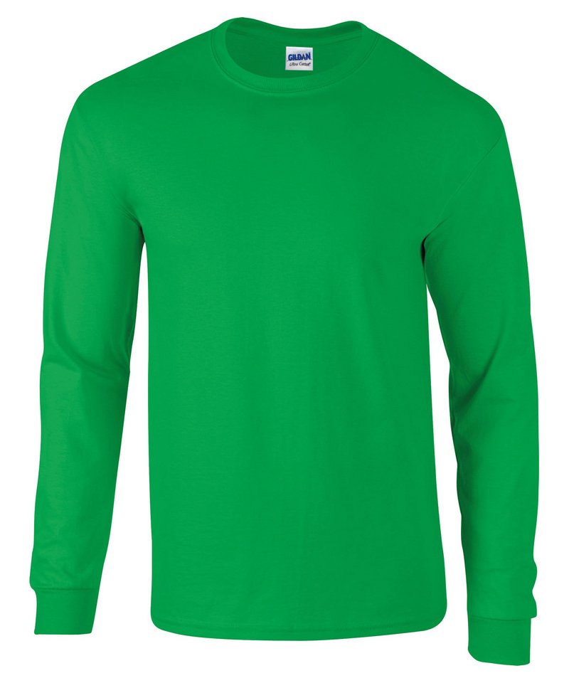 Plain Long sleeve T-shirt 2400 - Gildan Ultra Cotton Adult Tee from Men & Women - Picture 32 of 65