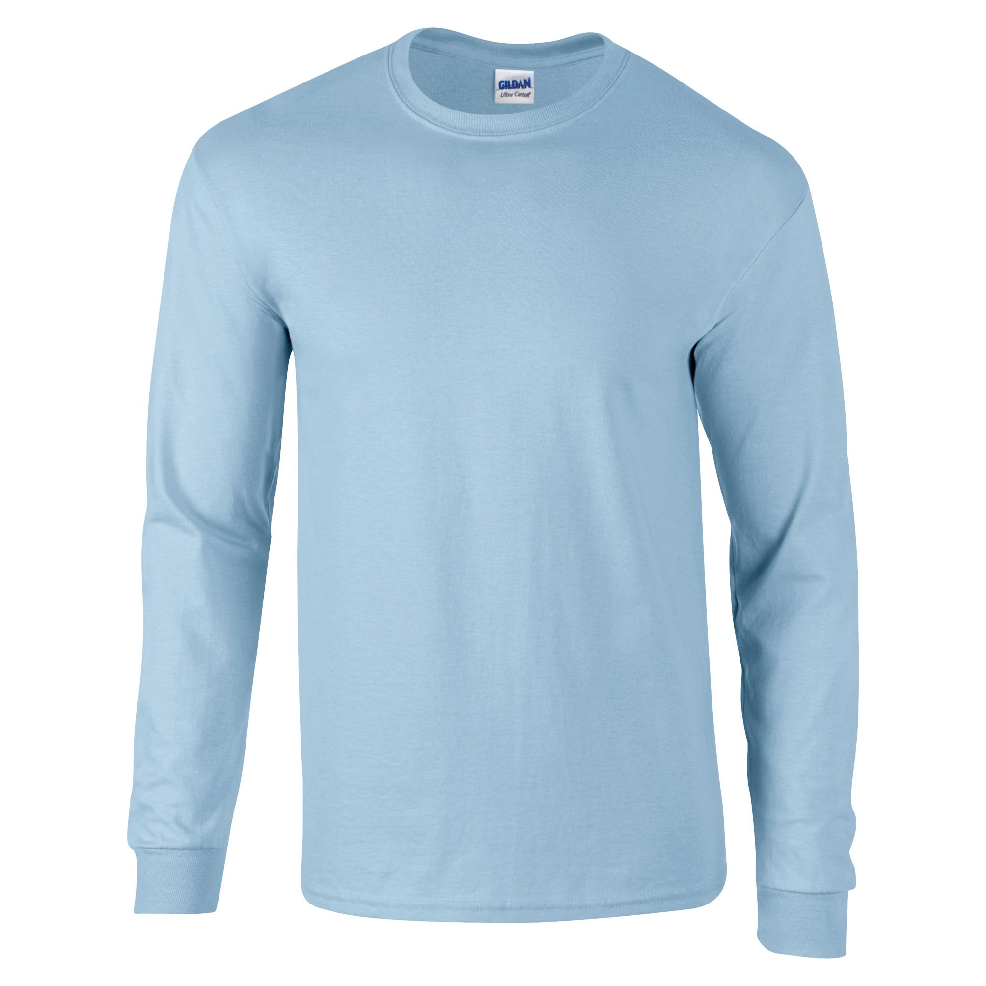 Plain Long sleeve T-shirt 2400 - Gildan Ultra Cotton Adult Tee from Men & Women - Picture 33 of 65
