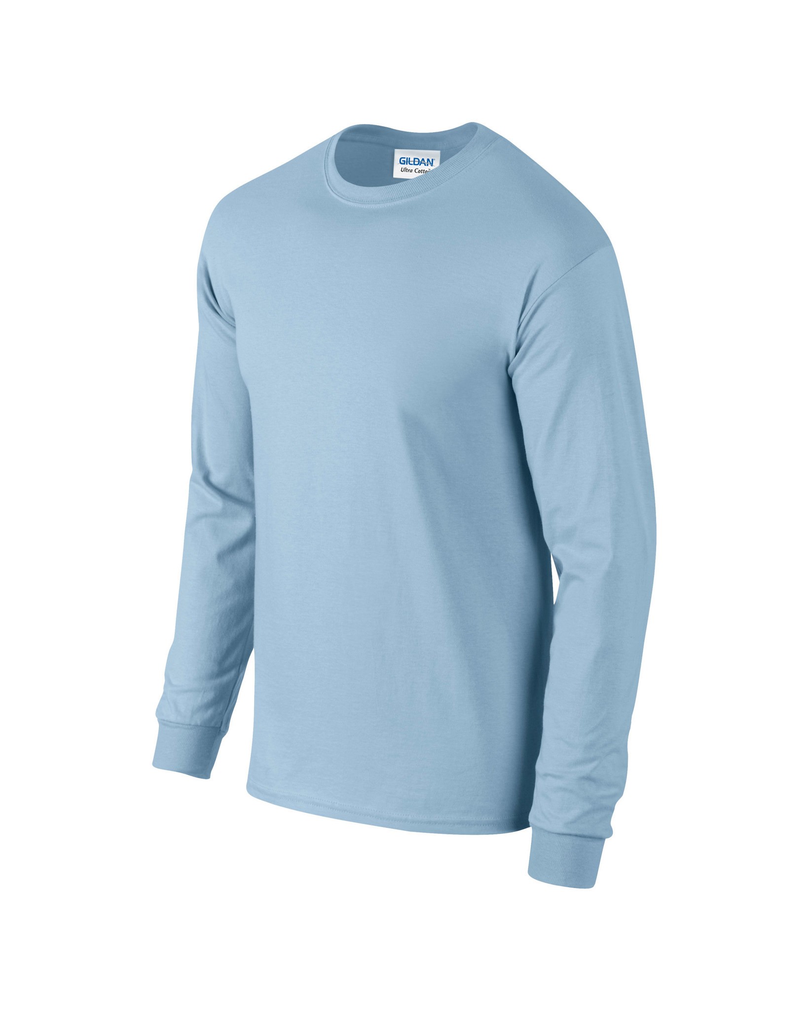 Plain Long sleeve T-shirt 2400 - Gildan Ultra Cotton Adult Tee from Men & Women - Picture 35 of 65