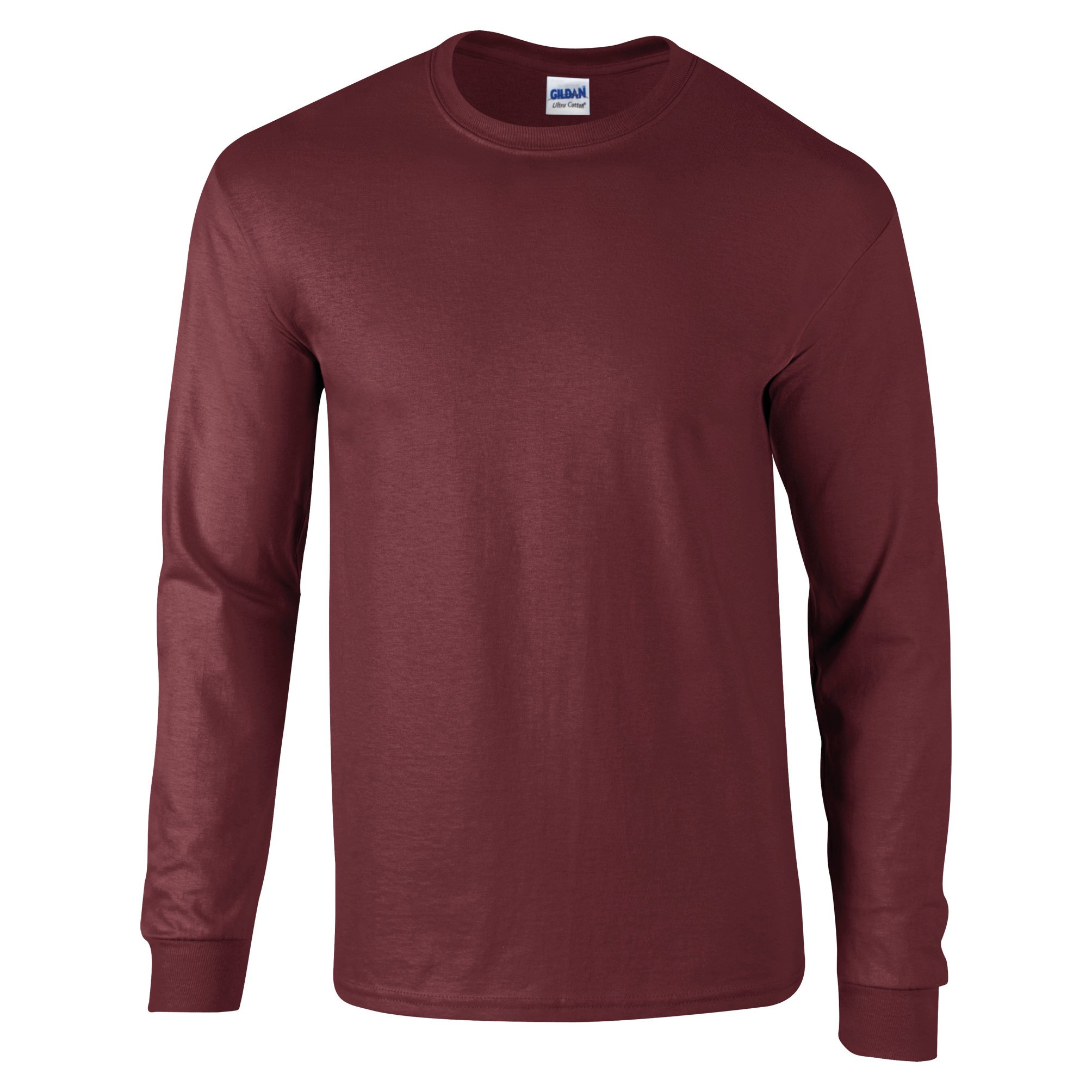 Plain Long sleeve T-shirt 2400 - Gildan Ultra Cotton Adult Tee from Men & Women - Picture 39 of 65
