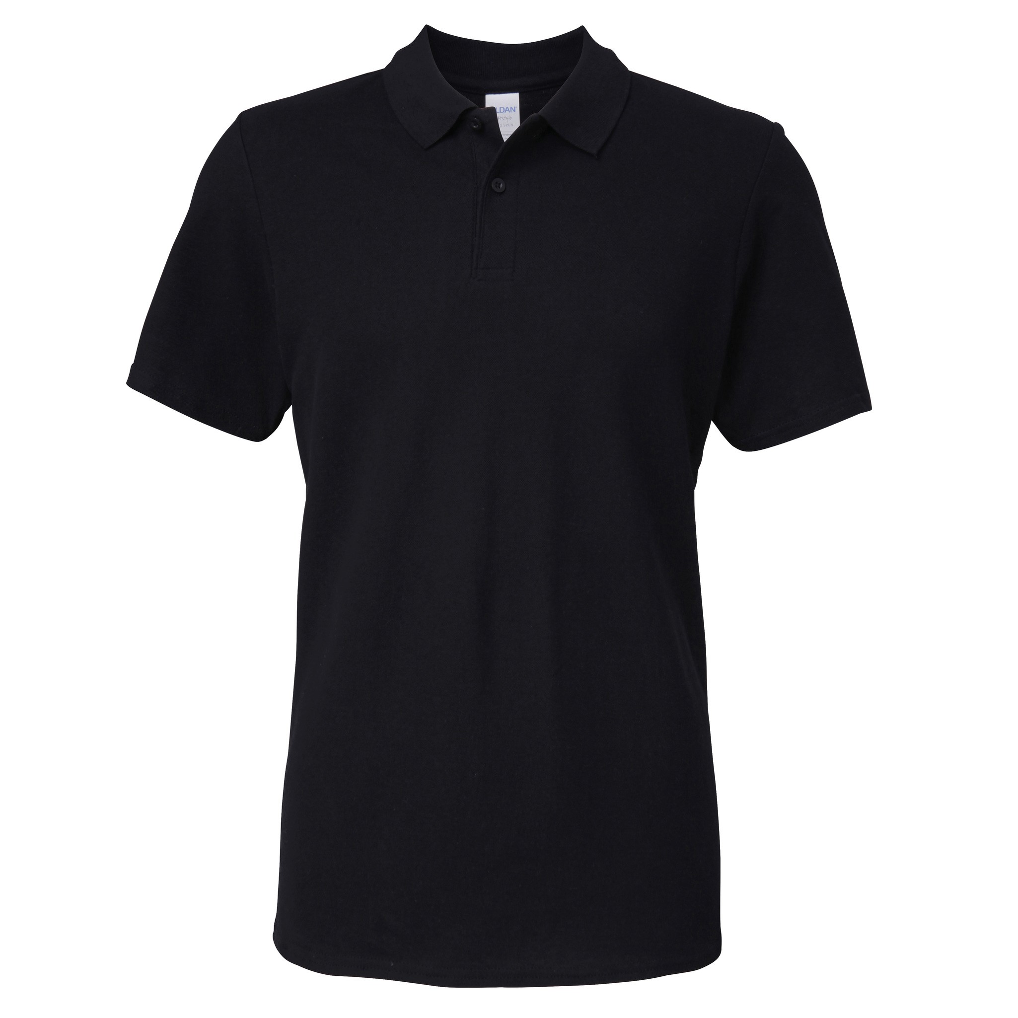Men's Double Pique Polo 64800 - Gildan Softstyle Pure Ringspun Cotton Tee - Picture 9 of 21