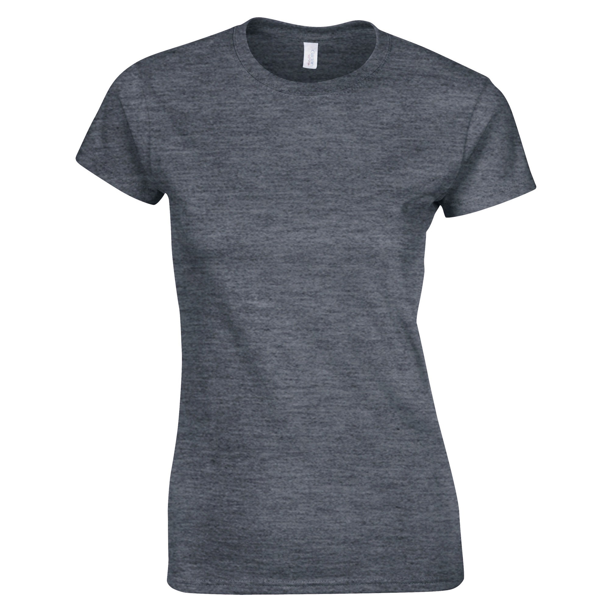 Women's Ringspun T-shirt 64000L - Gildan Softstyle Cotton Jersey Fabric Tee - Picture 15 of 30