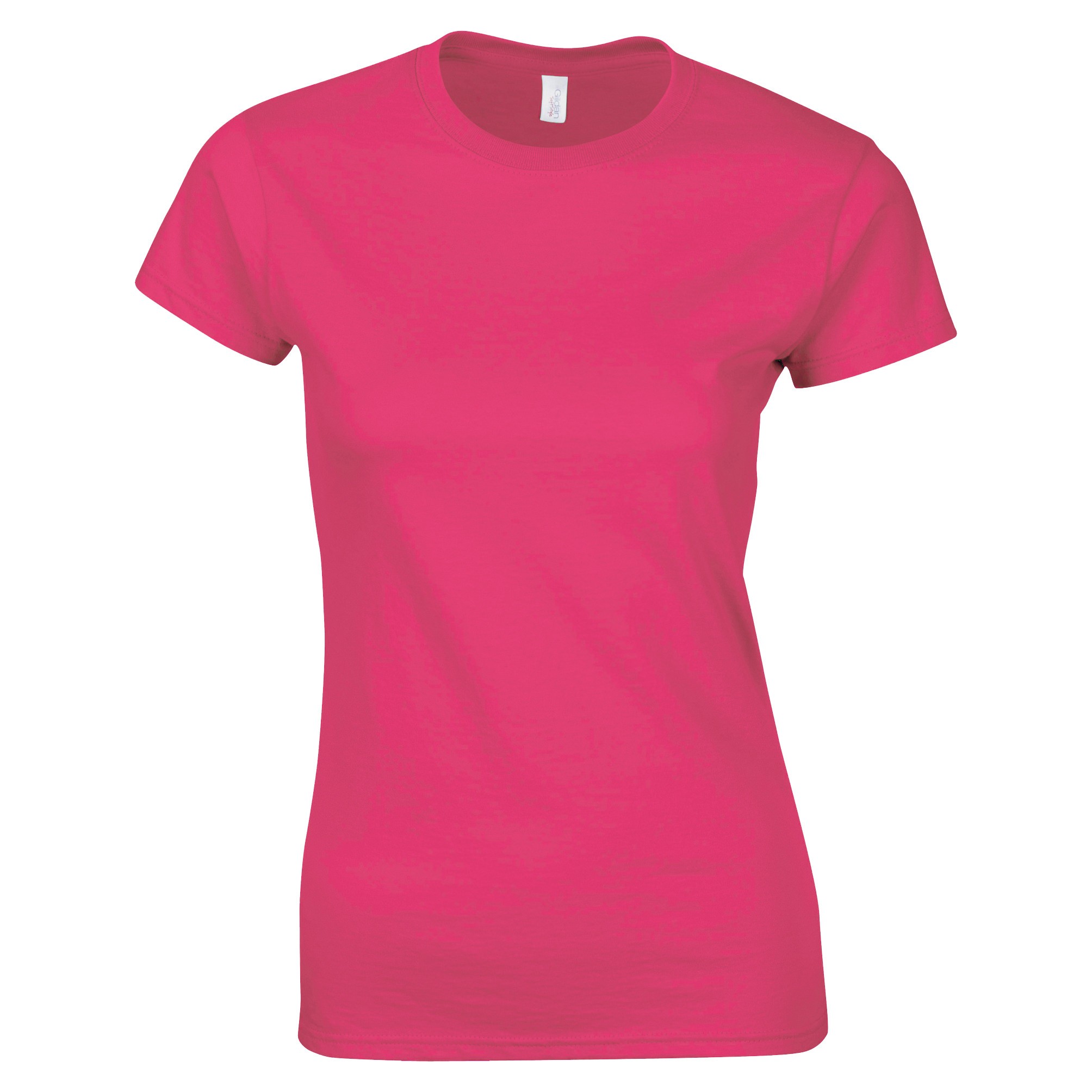 Women's Ringspun T-shirt 64000L - Gildan Softstyle Cotton Jersey Fabric Tee - Picture 16 of 30