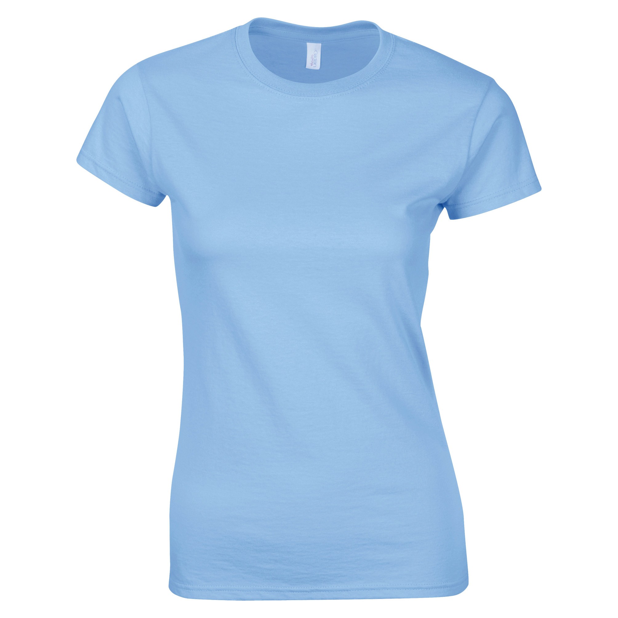 Women's Ringspun T-shirt 64000L - Gildan Softstyle Cotton Jersey Fabric Tee - Picture 18 of 30