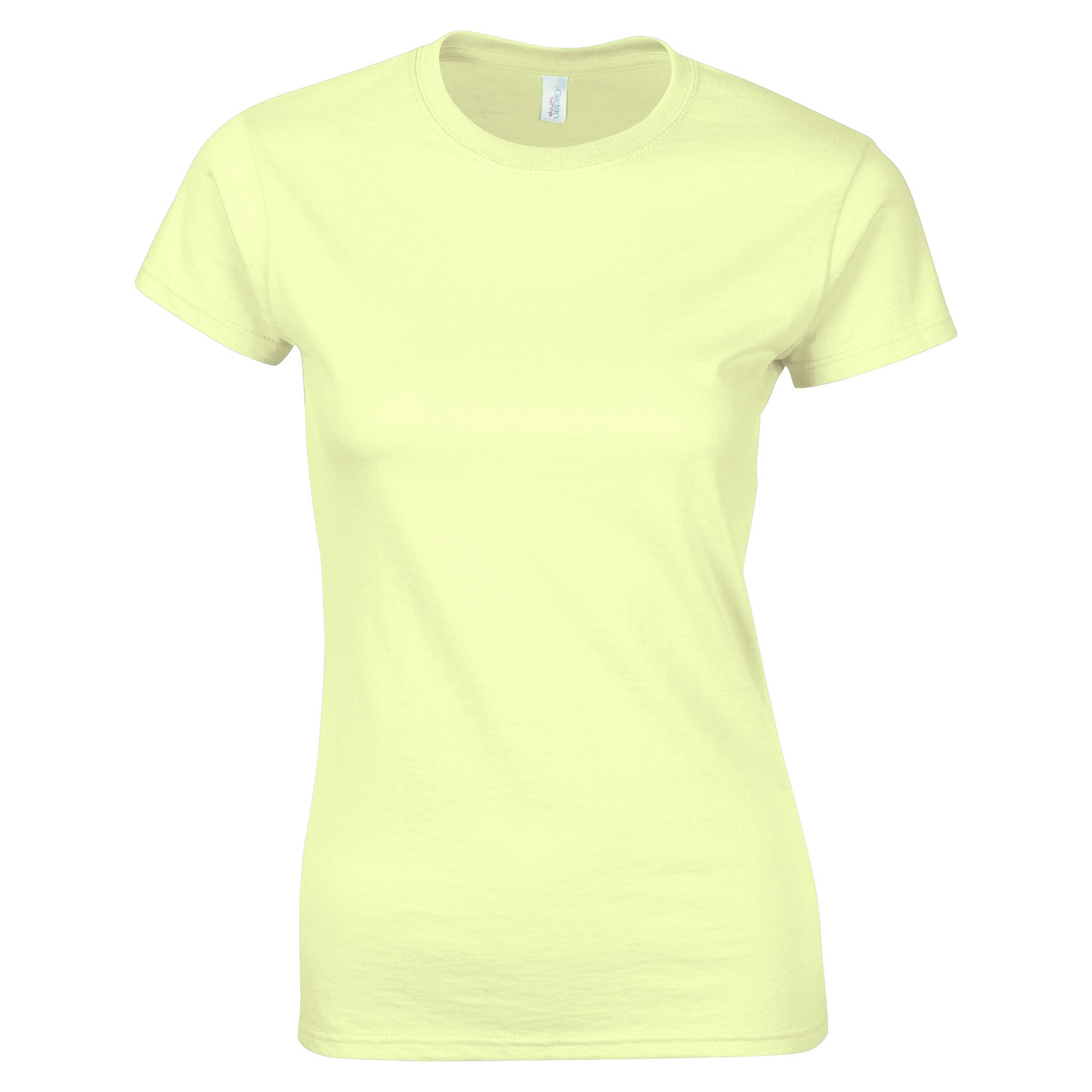 Women's Ringspun T-shirt 64000L - Gildan Softstyle Cotton Jersey Fabric Tee - Picture 21 of 30