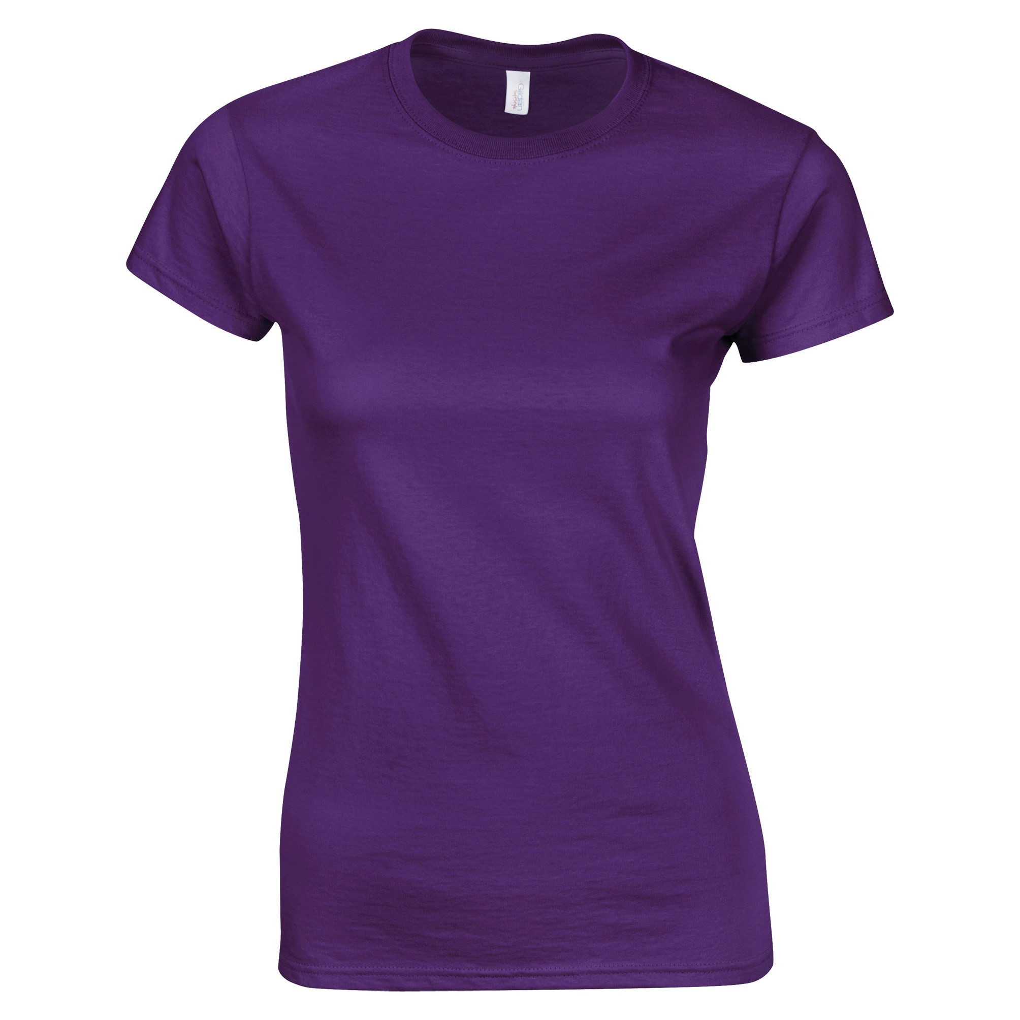 Women's Ringspun T-shirt 64000L - Gildan Softstyle Cotton Jersey Fabric Tee - Picture 22 of 30