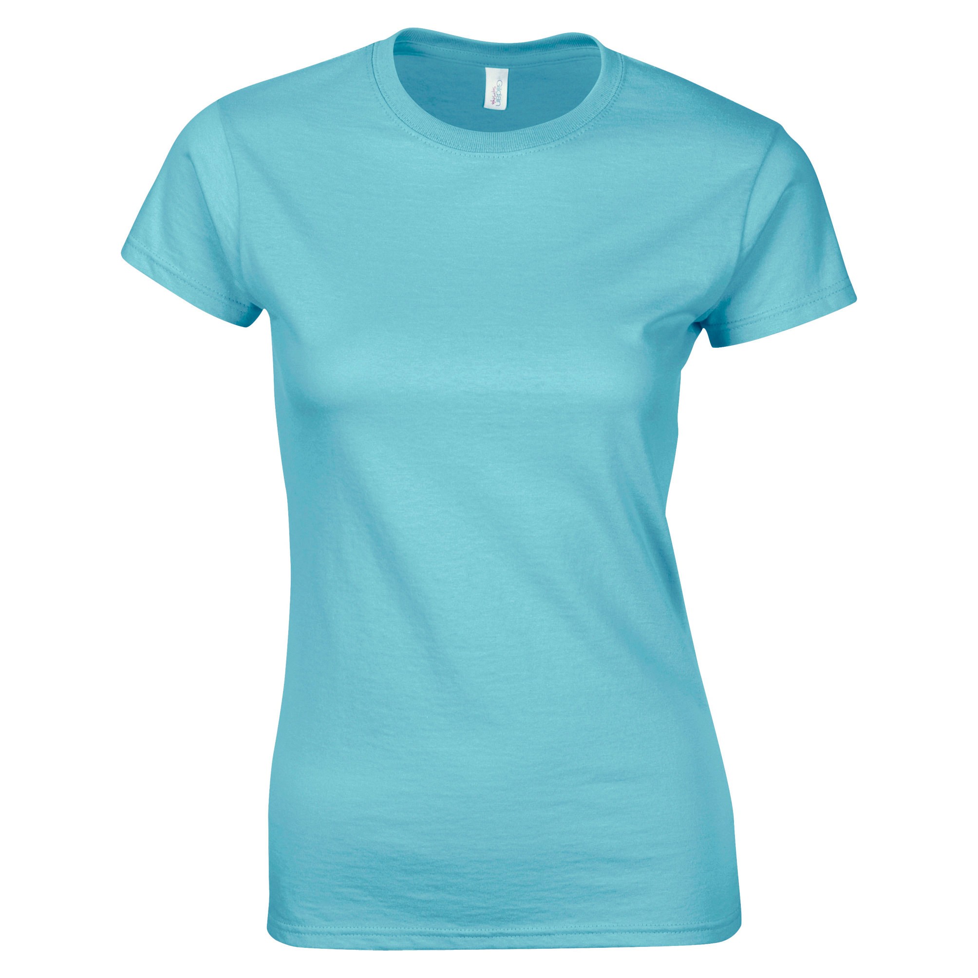 Women's Ringspun T-shirt 64000L - Gildan Softstyle Cotton Jersey Fabric Tee - Picture 28 of 30