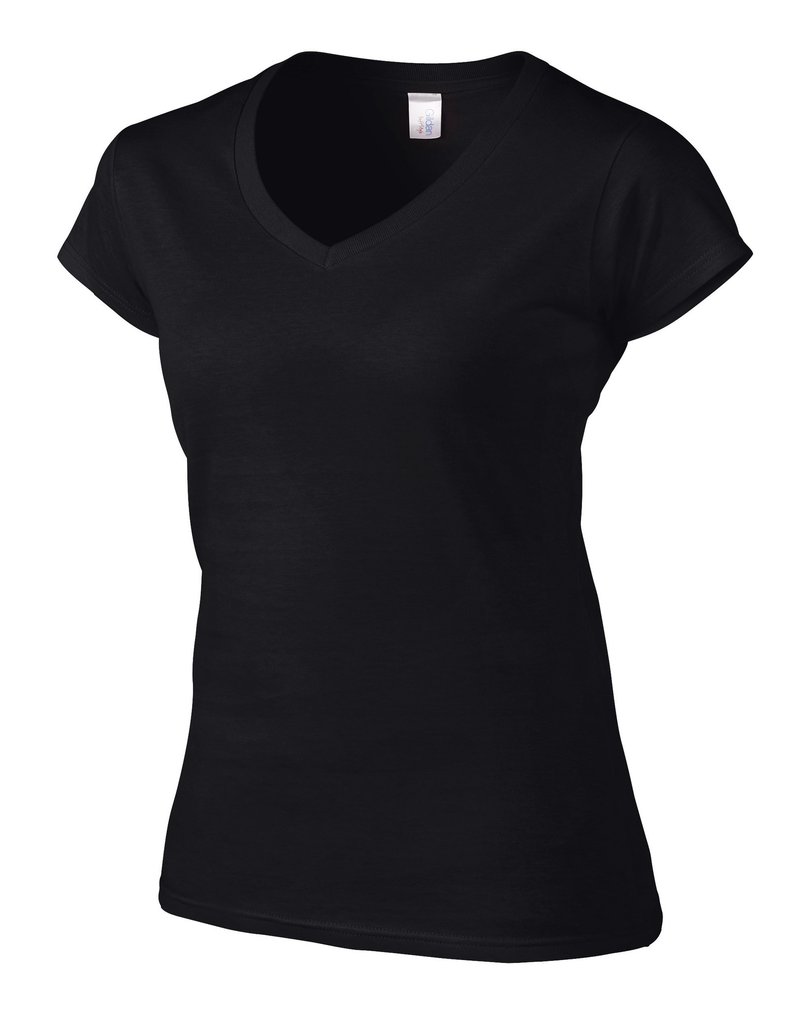 Women's V-neck T-shirt 64V00L - Gildan Softstyle High Stitch Density Tee - Picture 11 of 23