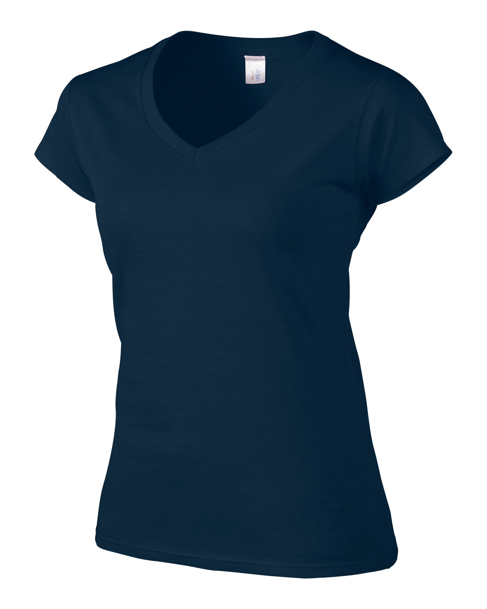 Women's V-neck T-shirt 64V00L - Gildan Softstyle High Stitch Density Tee - Picture 16 of 23