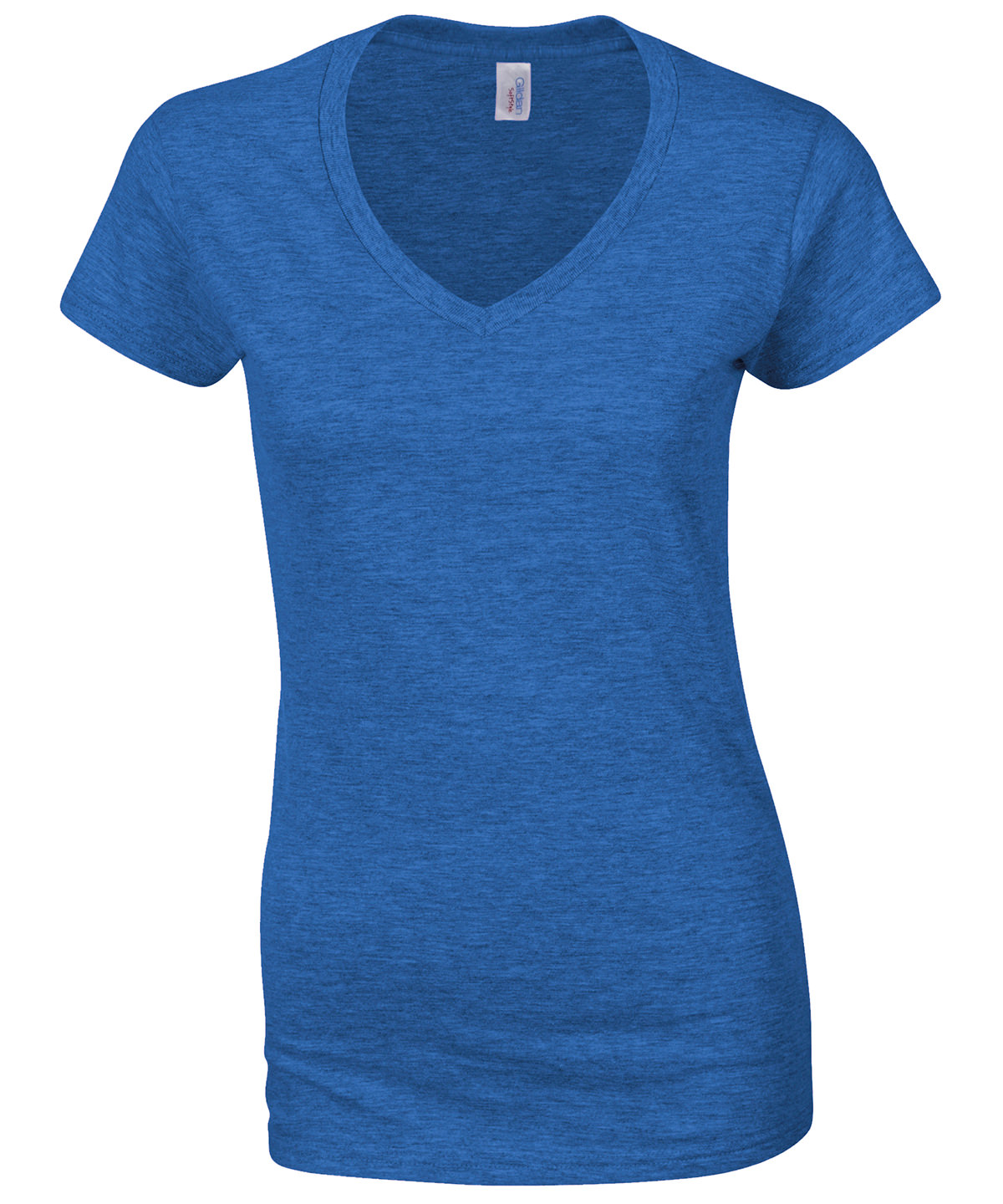 Women's V-neck T-shirt 64V00L - Gildan Softstyle High Stitch Density Tee - Picture 17 of 23