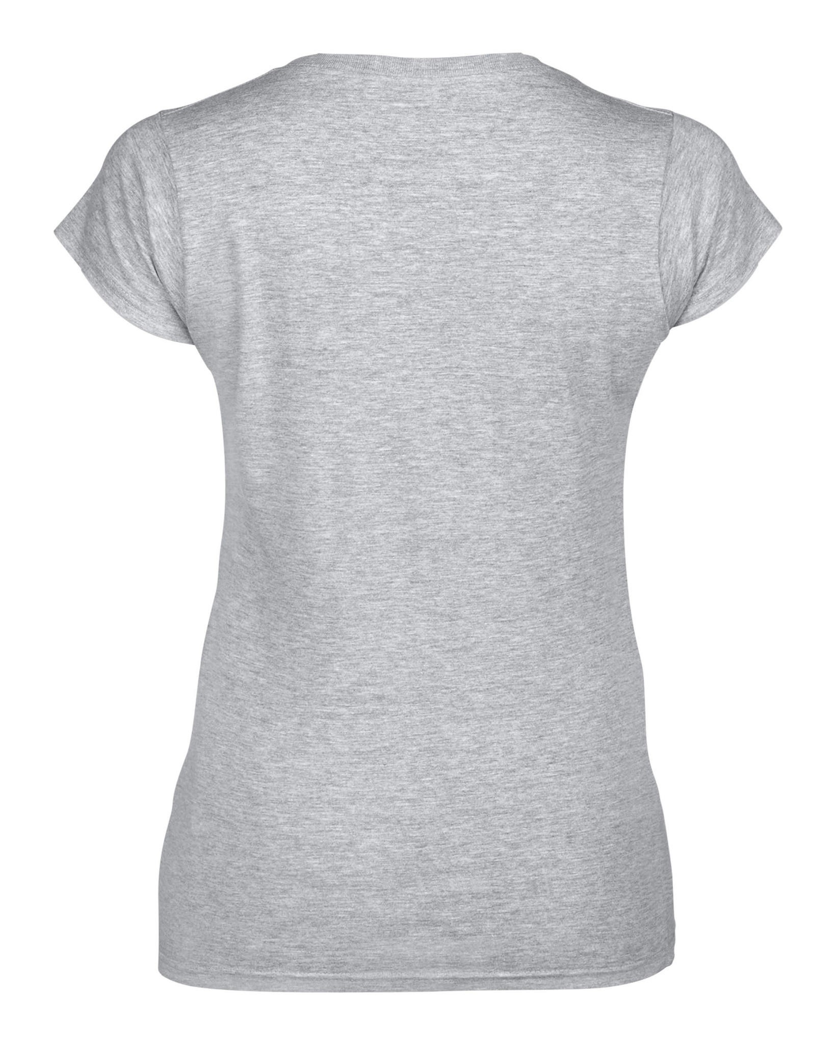 Women's V-neck T-shirt 64V00L - Gildan Softstyle High Stitch Density Tee - Picture 19 of 23
