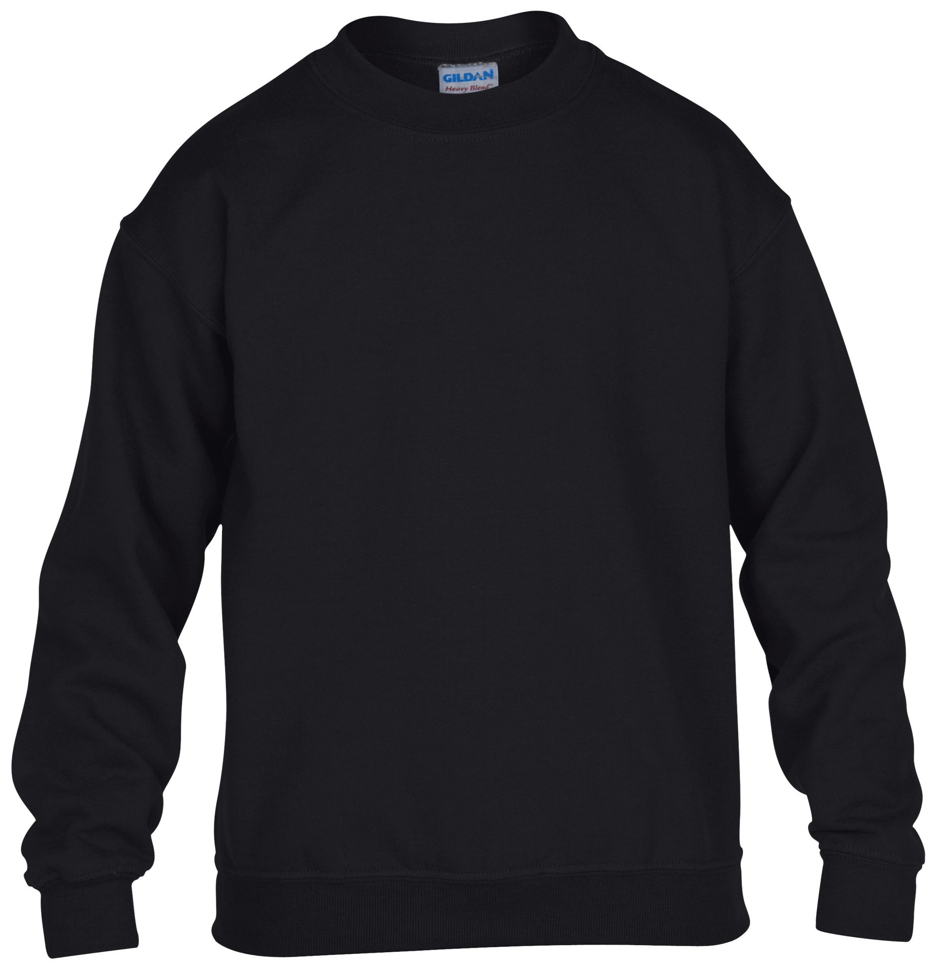 Youth Crew Neck Sweatshirt 18000B - Gildan Heavy Blend Cotton Blend Pullover - Picture 11 of 31