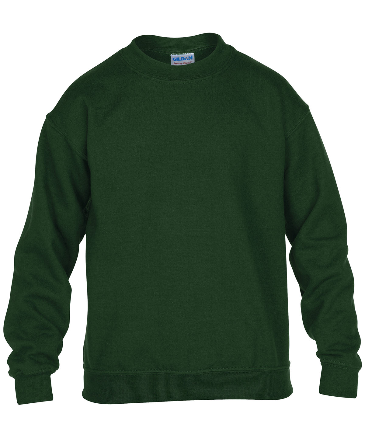 Youth Crew Neck Sweatshirt 18000B - Gildan Heavy Blend Cotton Blend Pullover - Picture 15 of 31