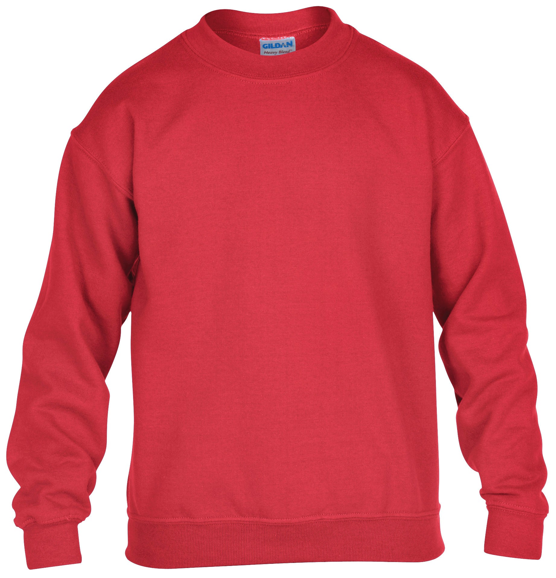 Youth Crew Neck Sweatshirt 18000B - Gildan Heavy Blend Cotton Blend Pullover - Picture 20 of 31