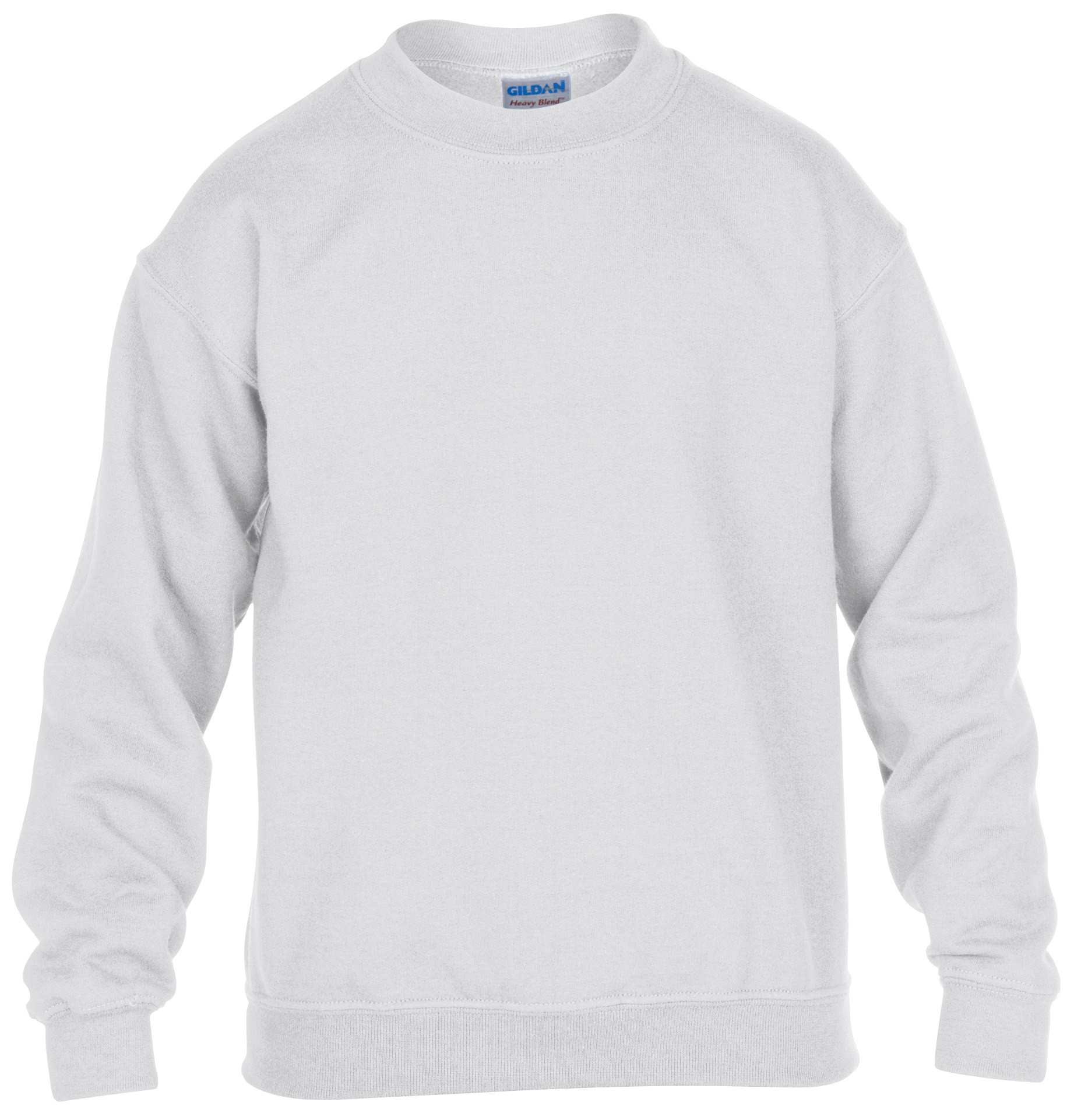 Youth Crew Neck Sweatshirt 18000B - Gildan Heavy Blend Cotton Blend Pullover - Picture 29 of 31