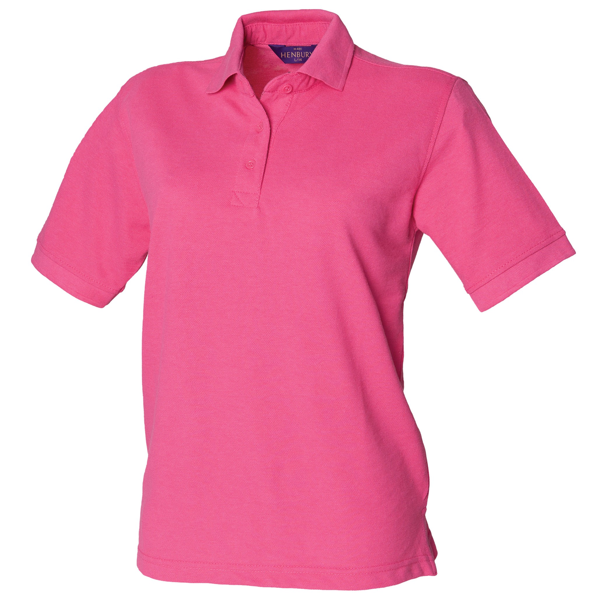 Henbury Damen 65/35 Polo H401 - Freizeitkragen Damen T-Shirt - Bild 7 von 16
