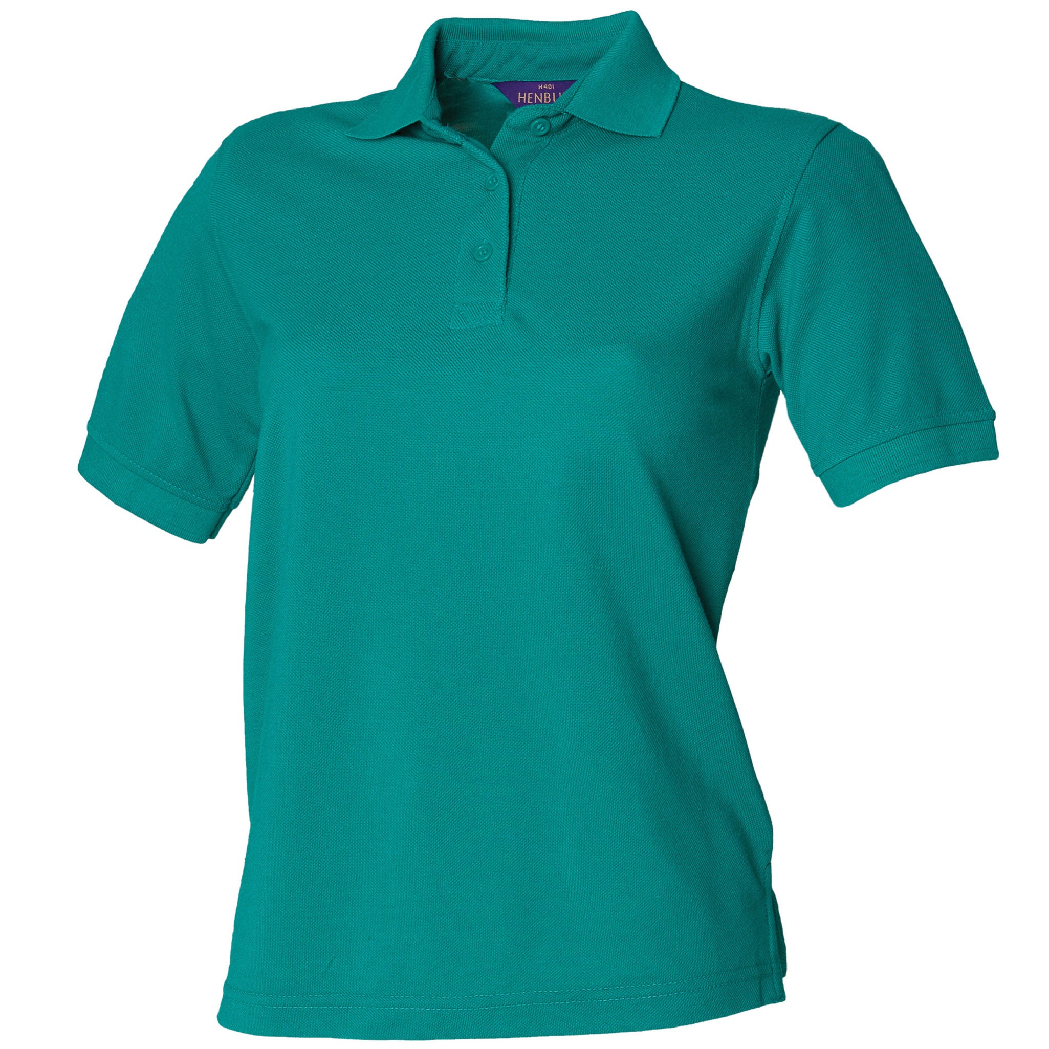 Henbury Damen 65/35 Polo H401 - Freizeitkragen Damen T-Shirt - Bild 8 von 16