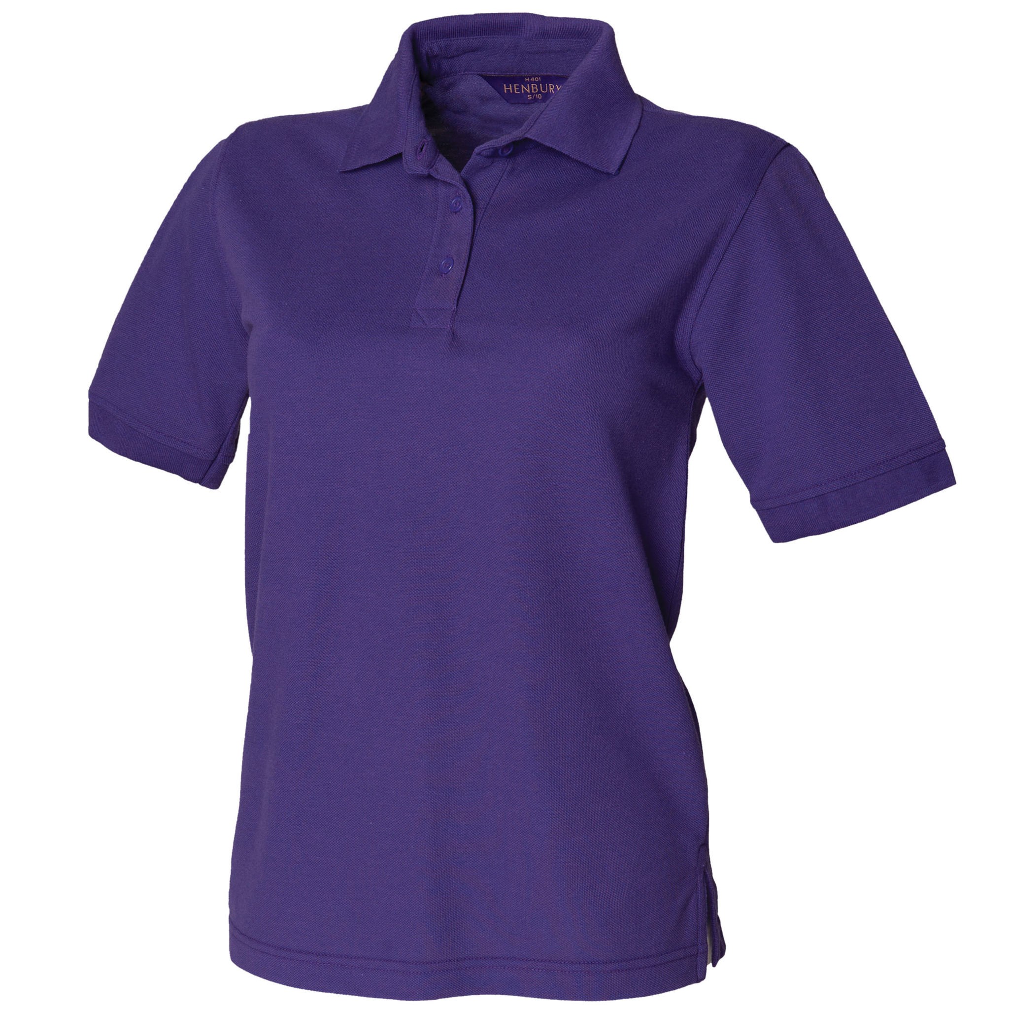 Henbury Damen 65/35 Polo H401 - Freizeitkragen Damen T-Shirt - Bild 11 von 16