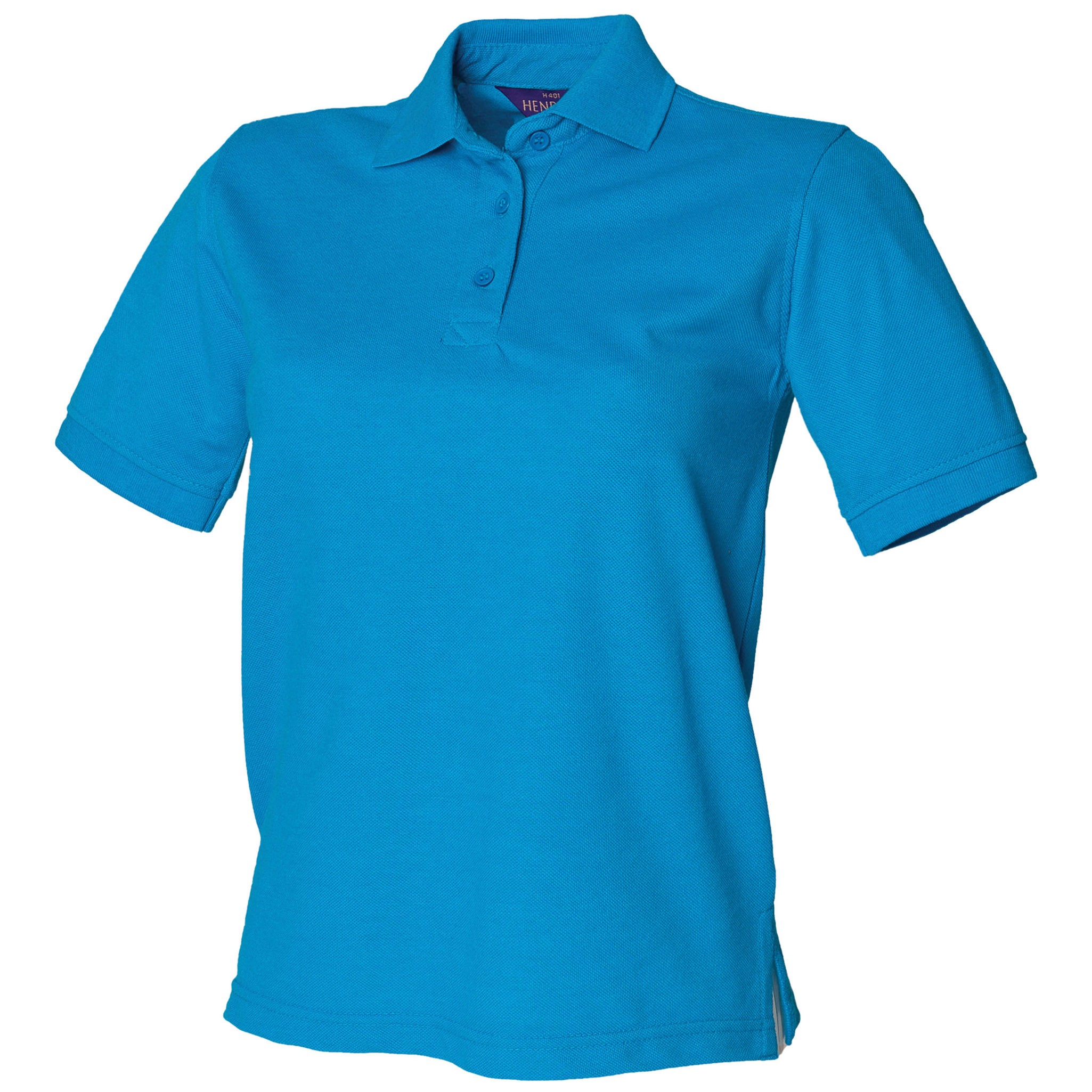 Henbury Damen 65/35 Polo H401 - Freizeitkragen Damen T-Shirt - Bild 13 von 16