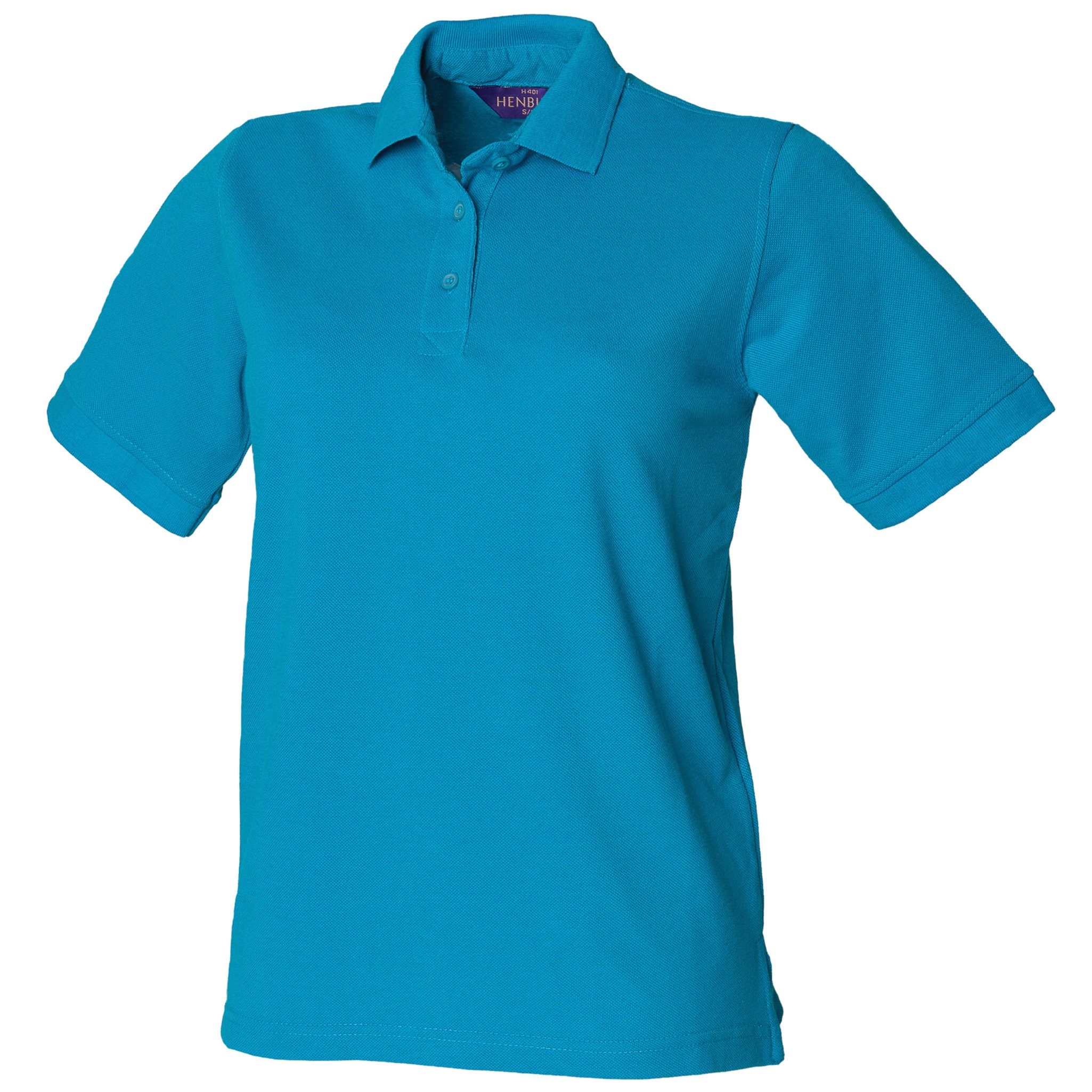 Henbury Damen 65/35 Polo H401 - Freizeitkragen Damen T-Shirt - Bild 14 von 16