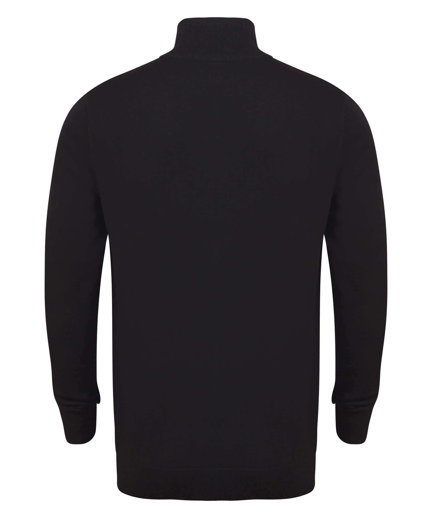 Henbury 1/4 Zip Jumper H729 - Maglione in cotone informale invernale - Foto 18 di 20