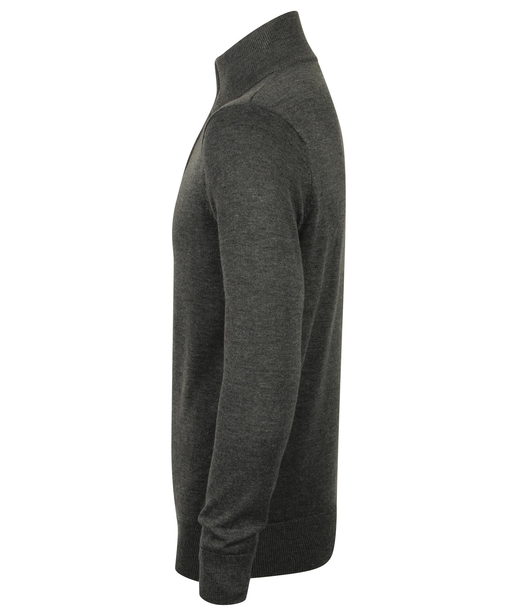 Henbury 1/4 Zip Jumper H729 - Maglione in cotone informale invernale - Foto 14 di 20