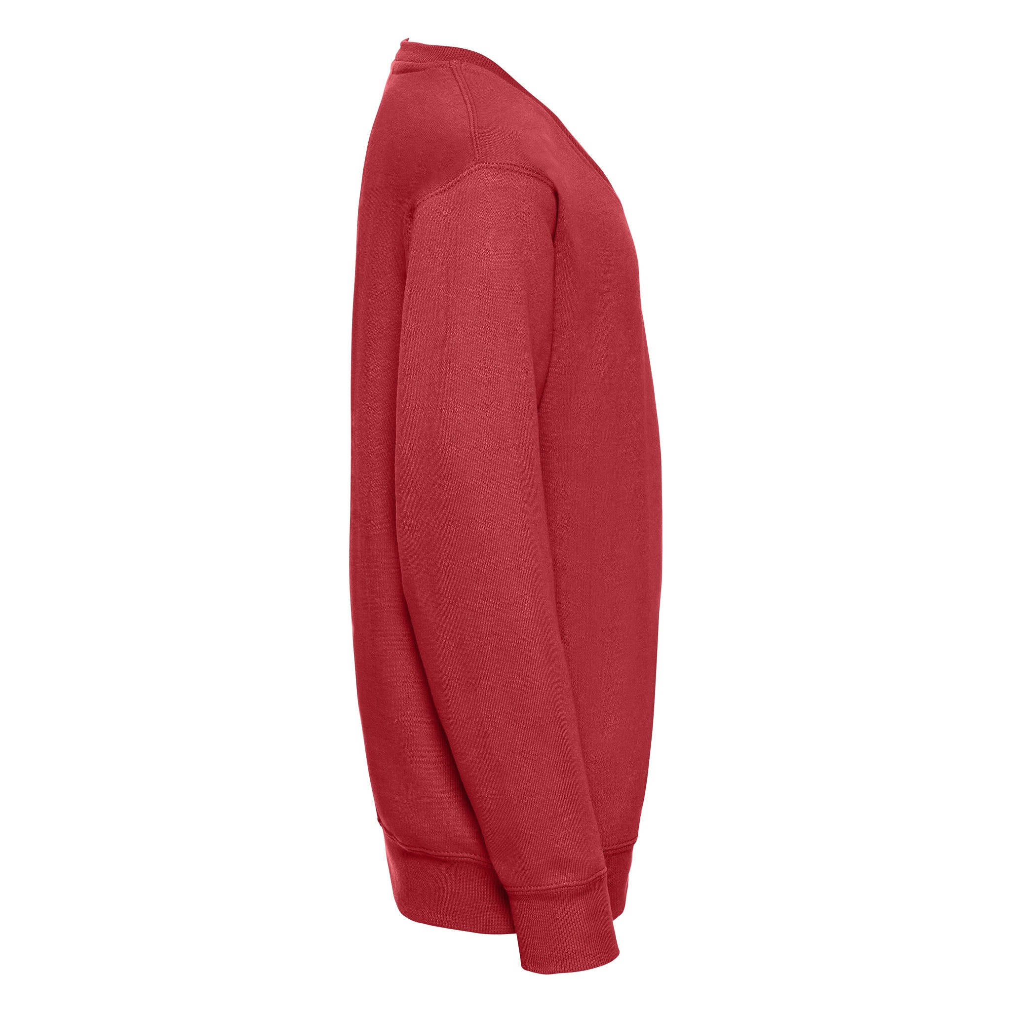 Russell Kids V Neck Sweatshirt - Juniors Full Sleeves Plain Uniform Fleece - Picture 18 of 31